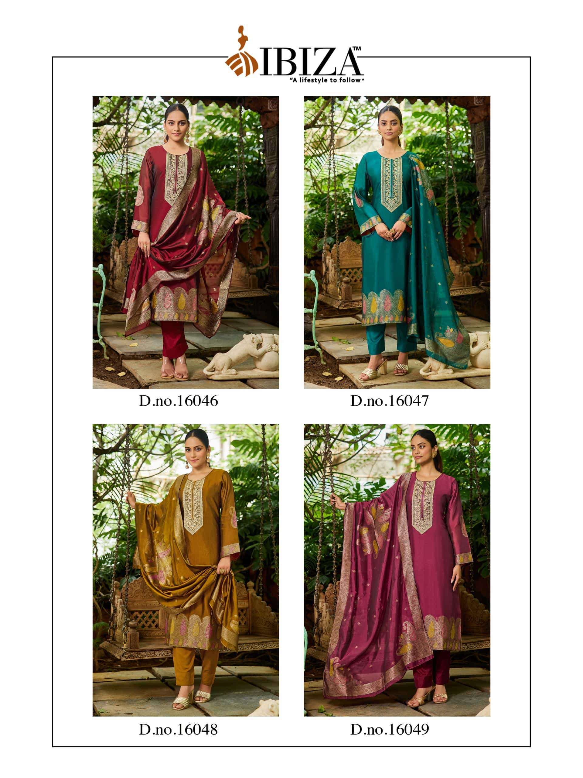 nova by ibiza lifestyle colors latest designer party wear unstitched suit wholesaler 