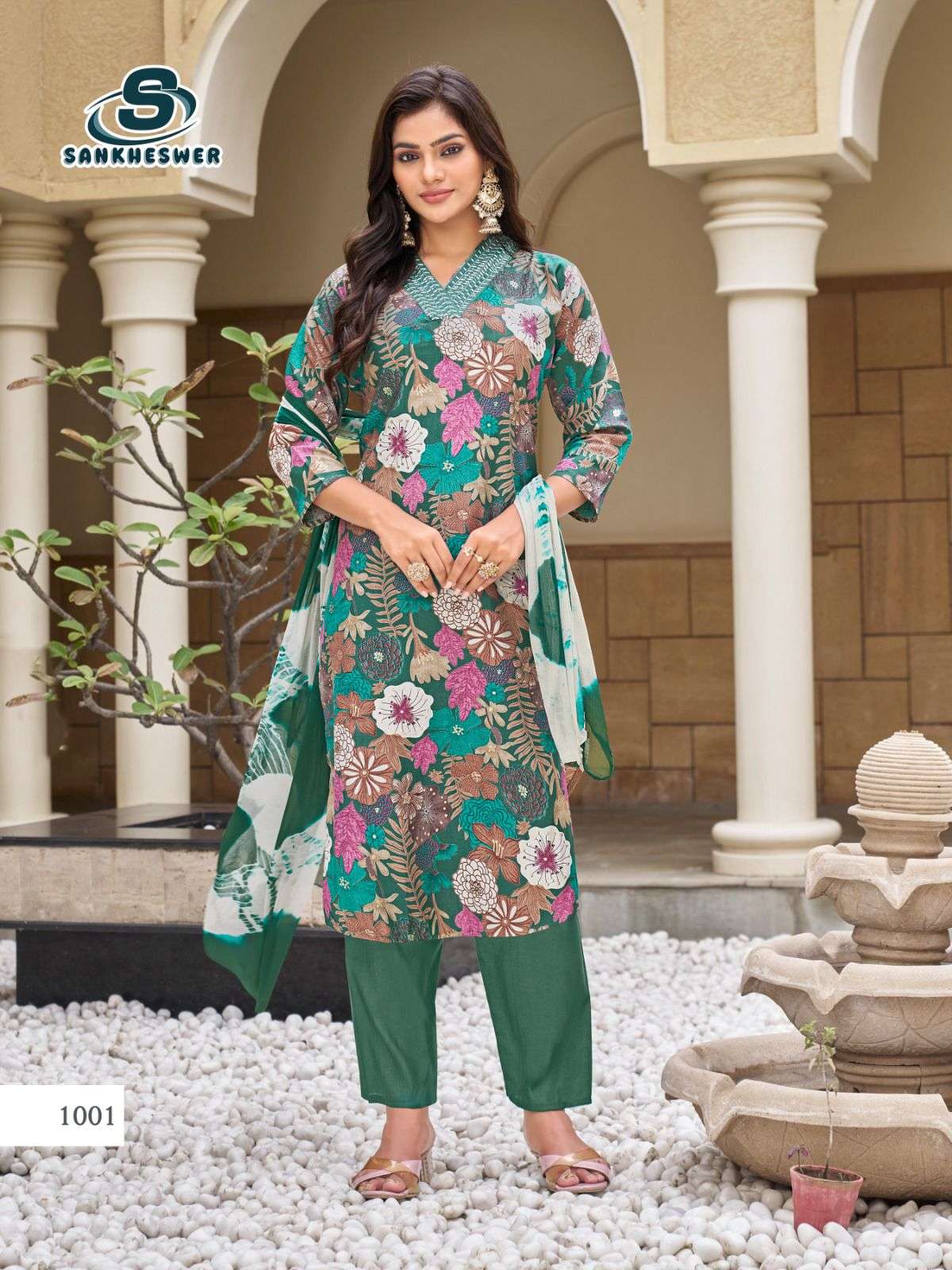 princess vol-1 by sankheshwer 1001-1007 series casual wear readymade catalogue 
