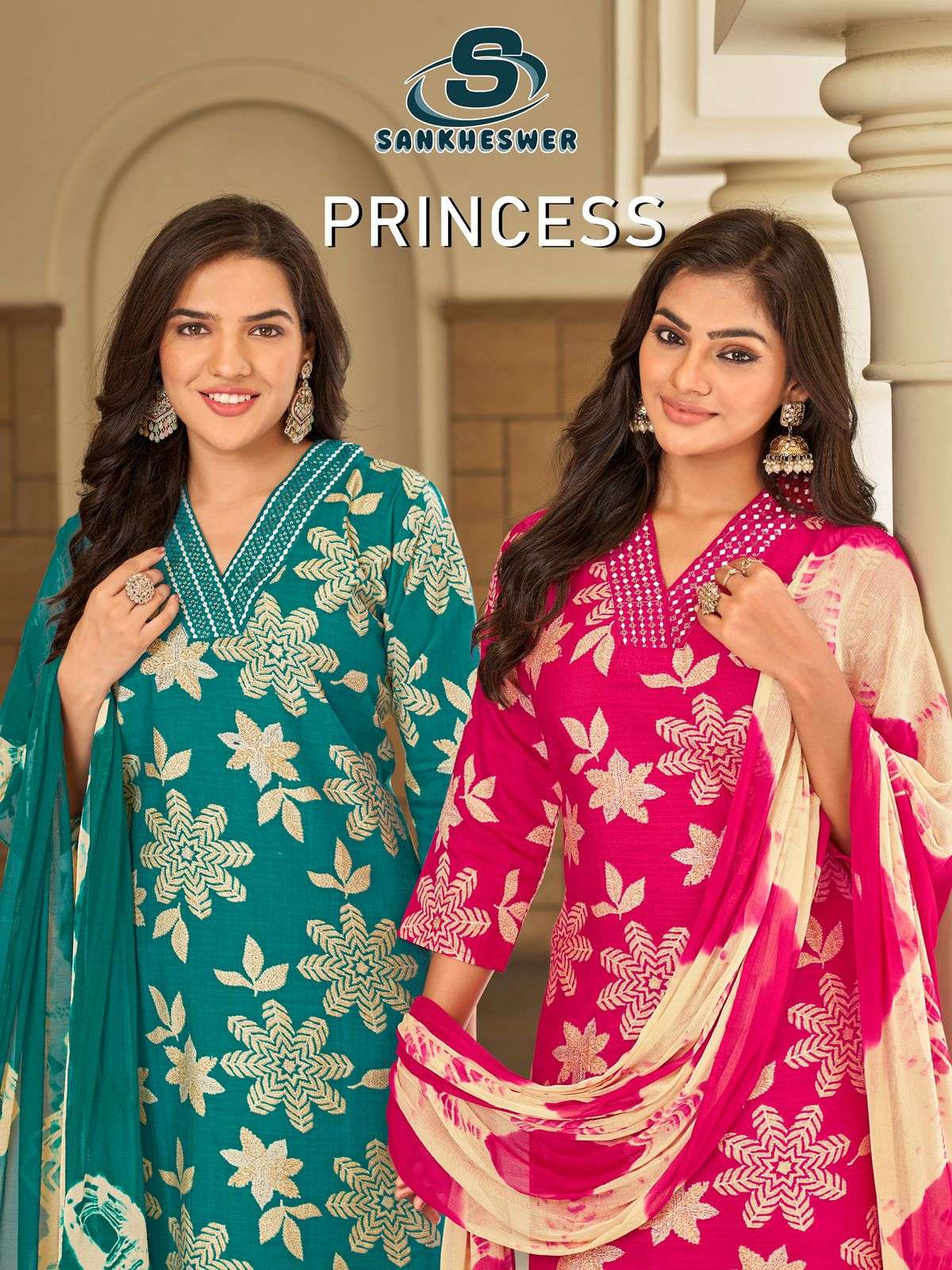 princess vol-1 by sankheshwer 1001-1007 series casual wear readymade catalogue 