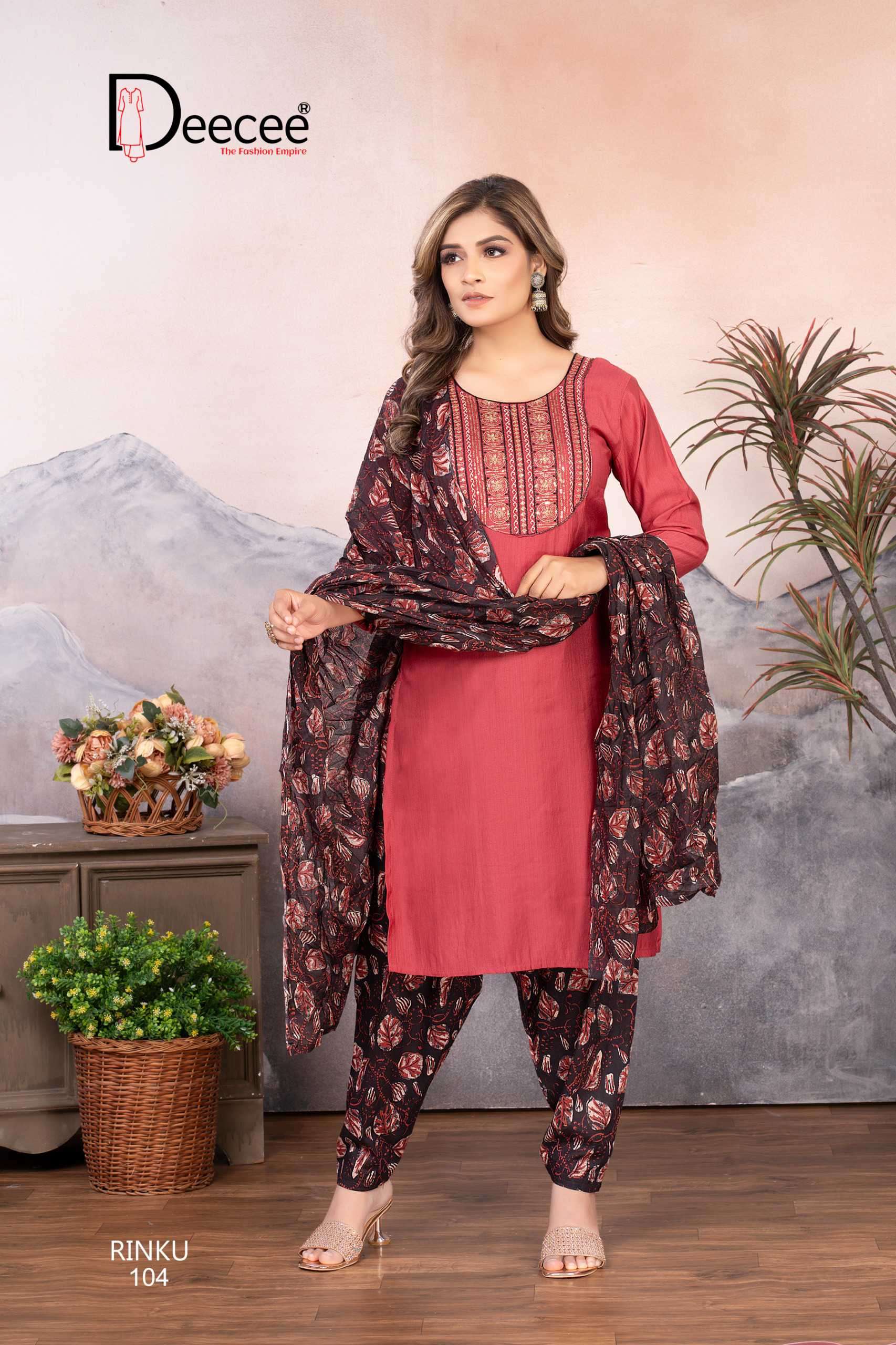 rinku by deecee colors best designer casual wear readymade salwar kameez wholesaler 