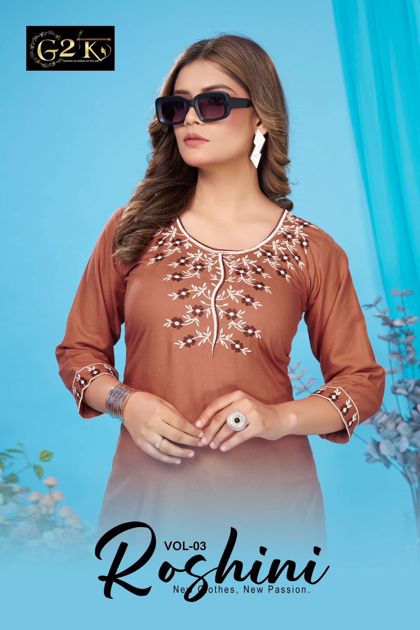 roshni vol-3 by bonie colors latest designer daily wear short top wholesaler 