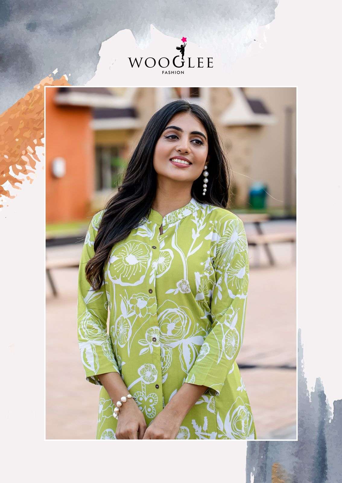 sankalp by wooglee 2001-2006 series latest designer rayon printed cord set wholesaler 