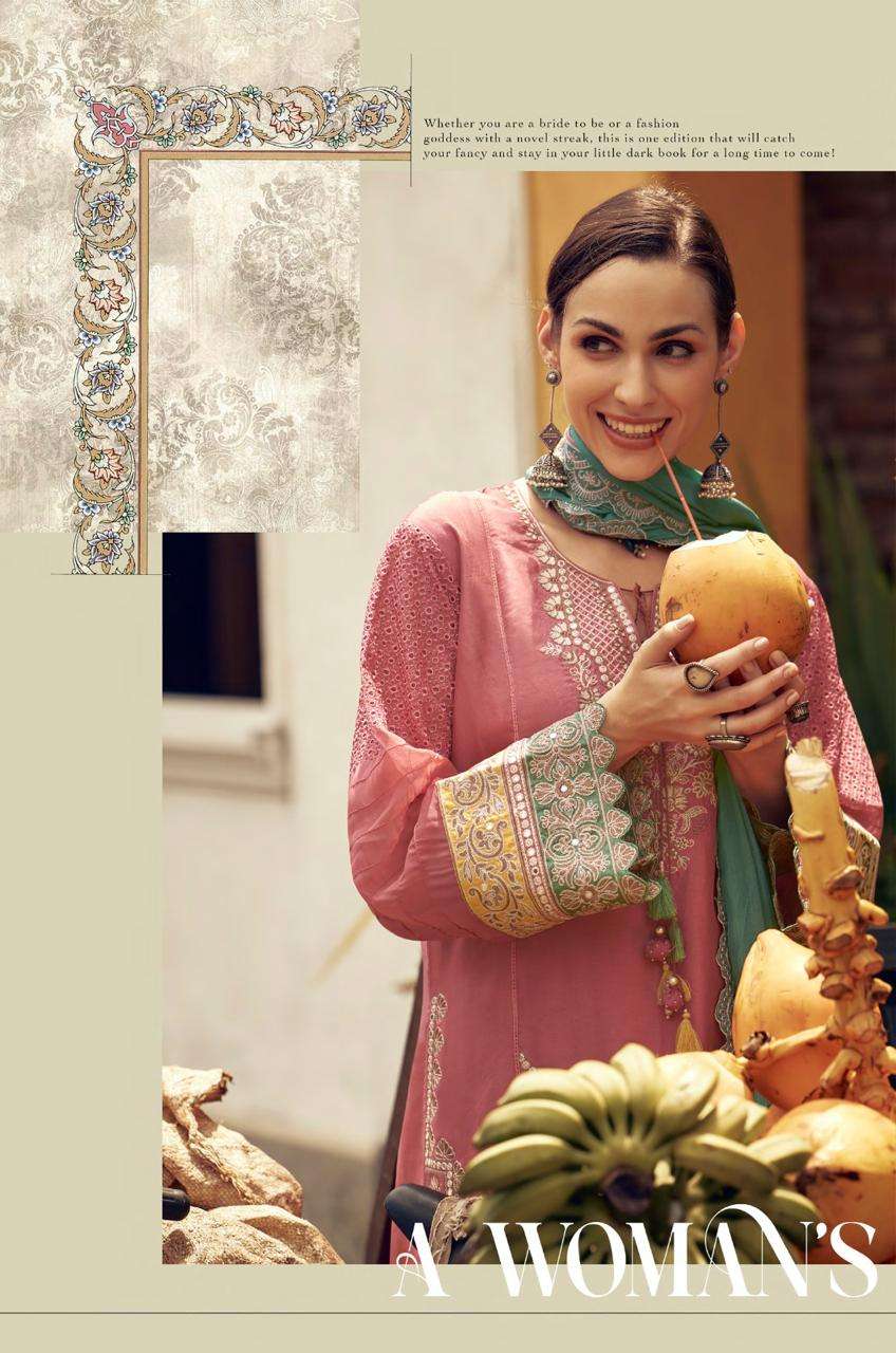 take by aiqa colors exclusive designer party wear russian silk salwar suit exporter surat