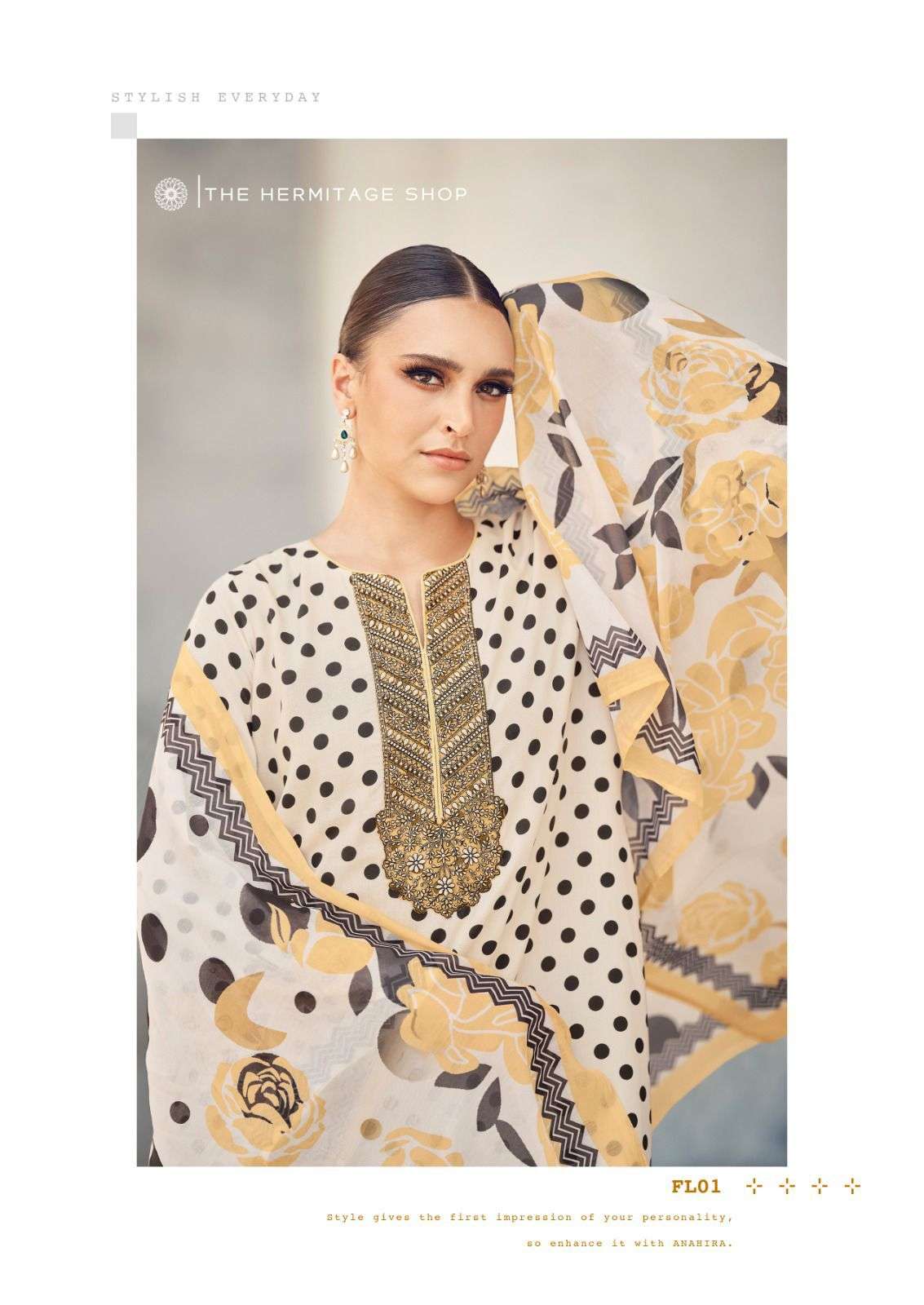 the hermitage shop florence designer jam satin digital embroidered party wear salwar kameez wholesale price surat