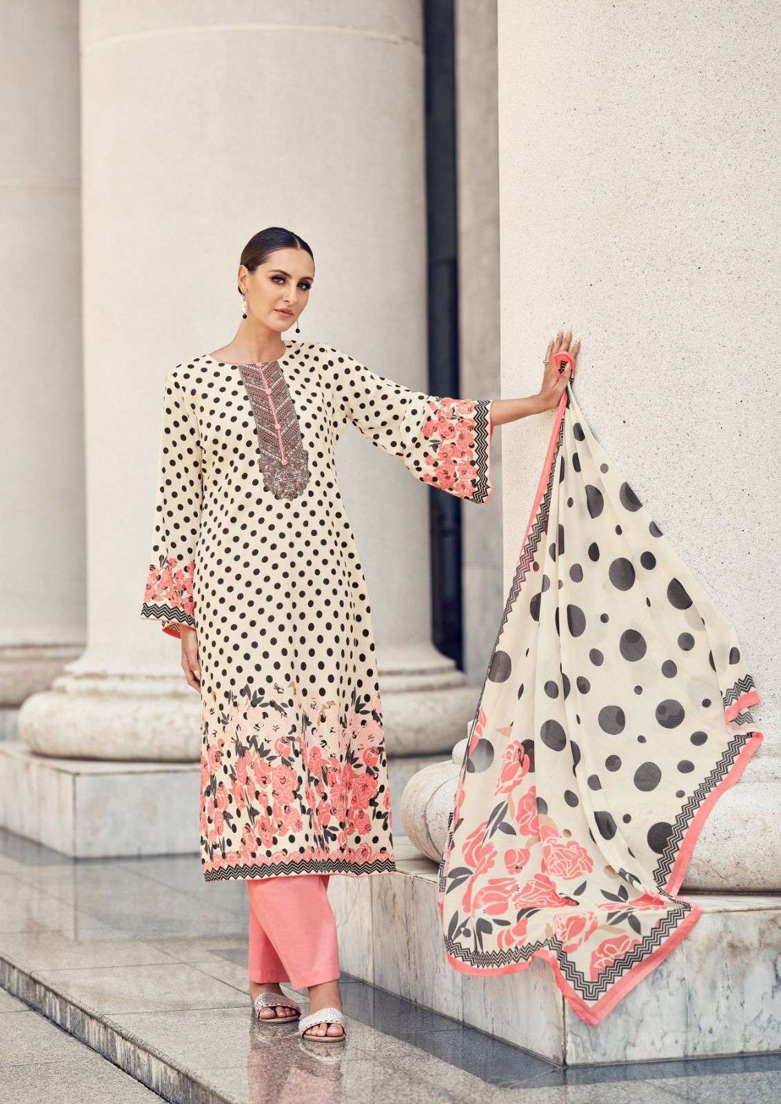 the hermitage shop florence designer jam satin digital embroidered party wear salwar kameez wholesale price surat