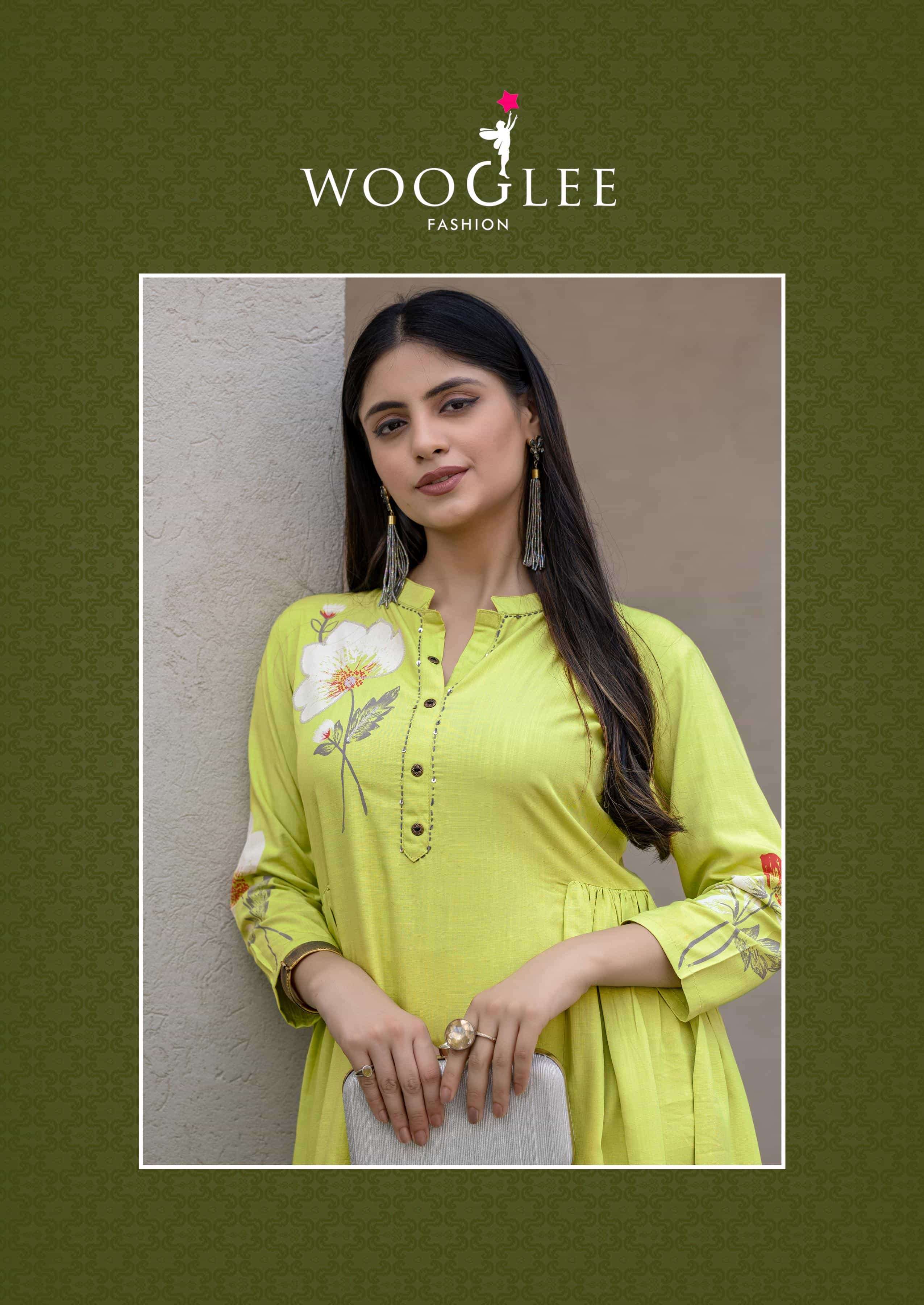 tulip vol-2 by wooglee 3005-3009 series exclusive designer casual wear readymade cord set supplier 