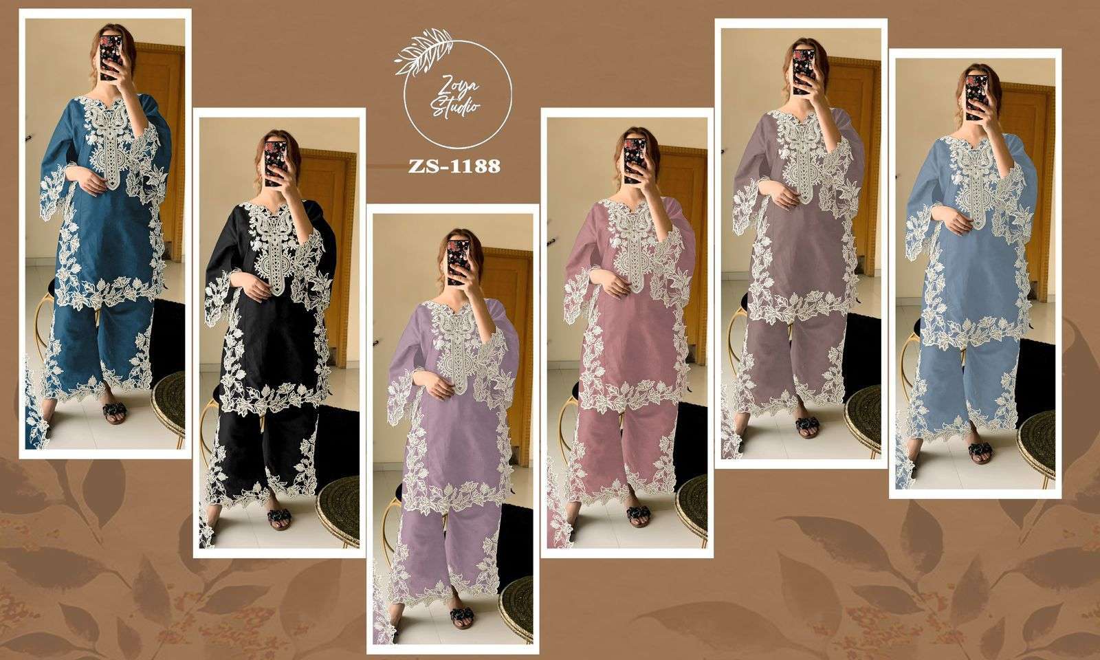 1188 by zoya colors roman silk designer readymade salwar suit wholesale price surat