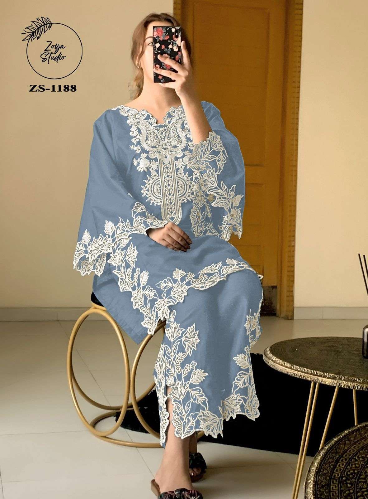 1188 by zoya colors roman silk designer readymade salwar suit wholesale price surat