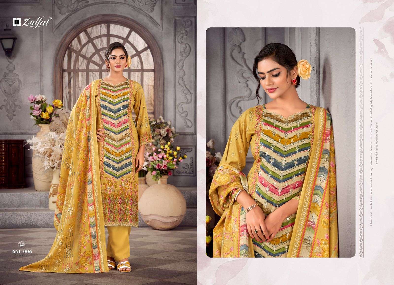 aayat vol-17 by zulfat designer suit colors exclusive designer heavy handwork discharge printed suit supplier 