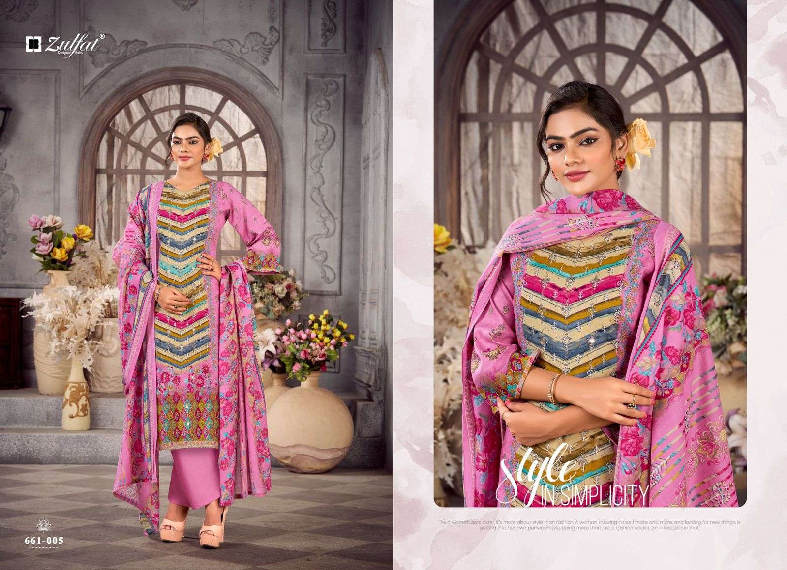 aayat vol-17 by zulfat designer suit colors exclusive designer heavy handwork discharge printed suit supplier 
