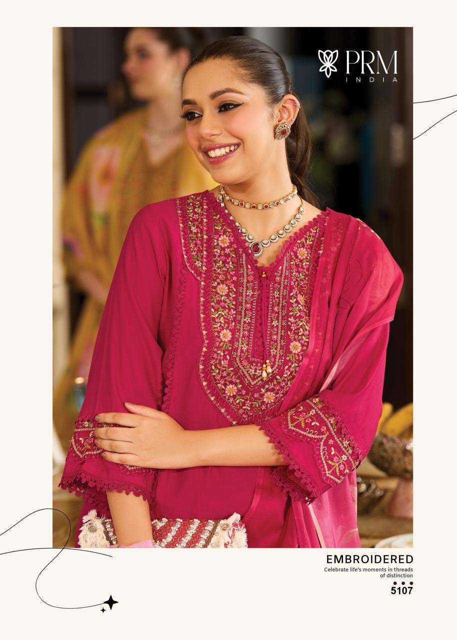 amoro by prm trendz colors fancy embroidered party wear readymade suit supplier 