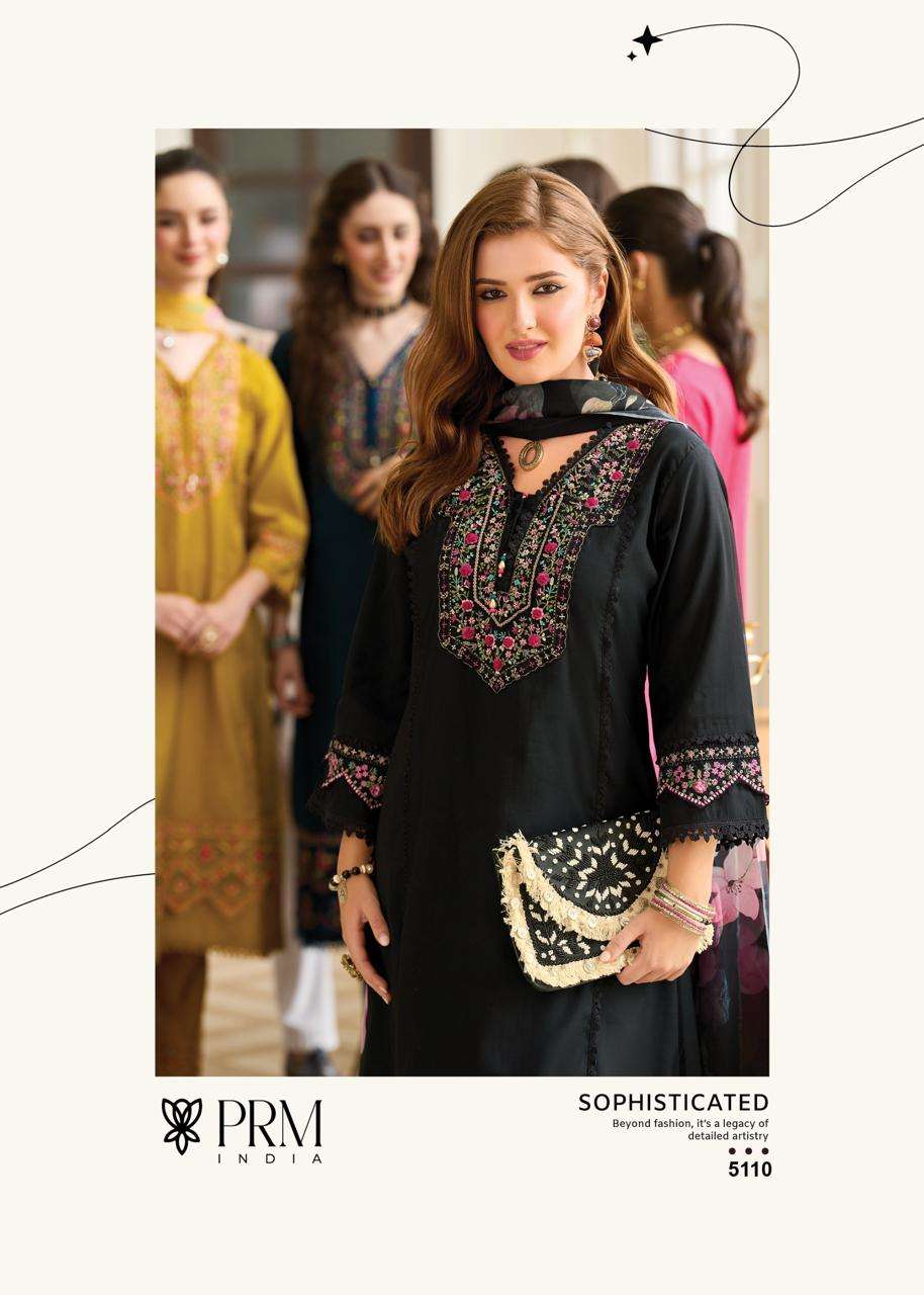 amoro by prm trendz colors fancy embroidered party wear readymade suit supplier 