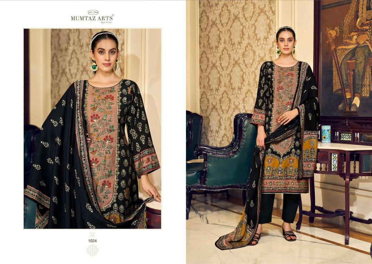 barkha by mumtaz arts colors exclusive designer foil digital print with embroidered suit supplier 