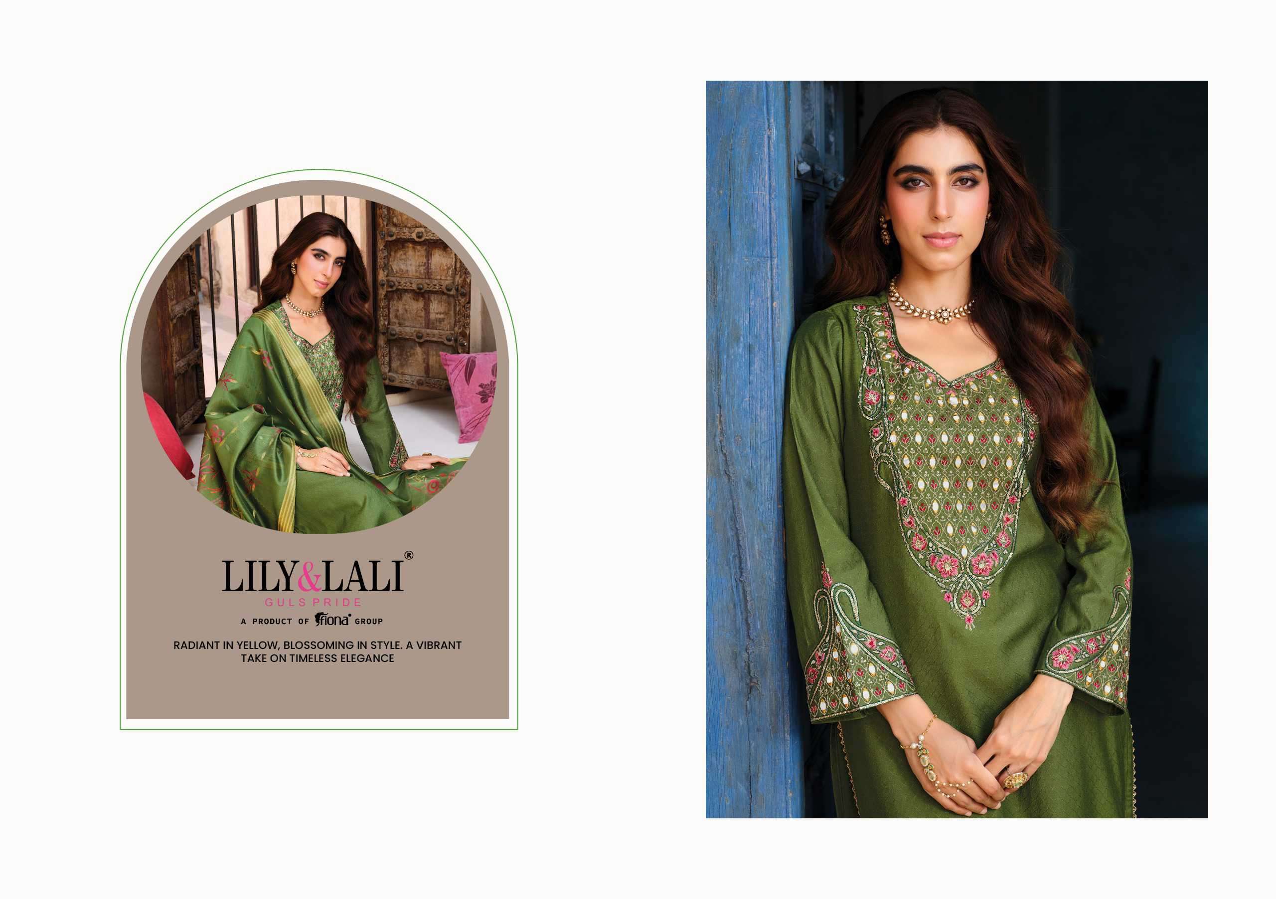 chitra by lily&lali colors exclusive designer party wear mirror work readymade collection surat