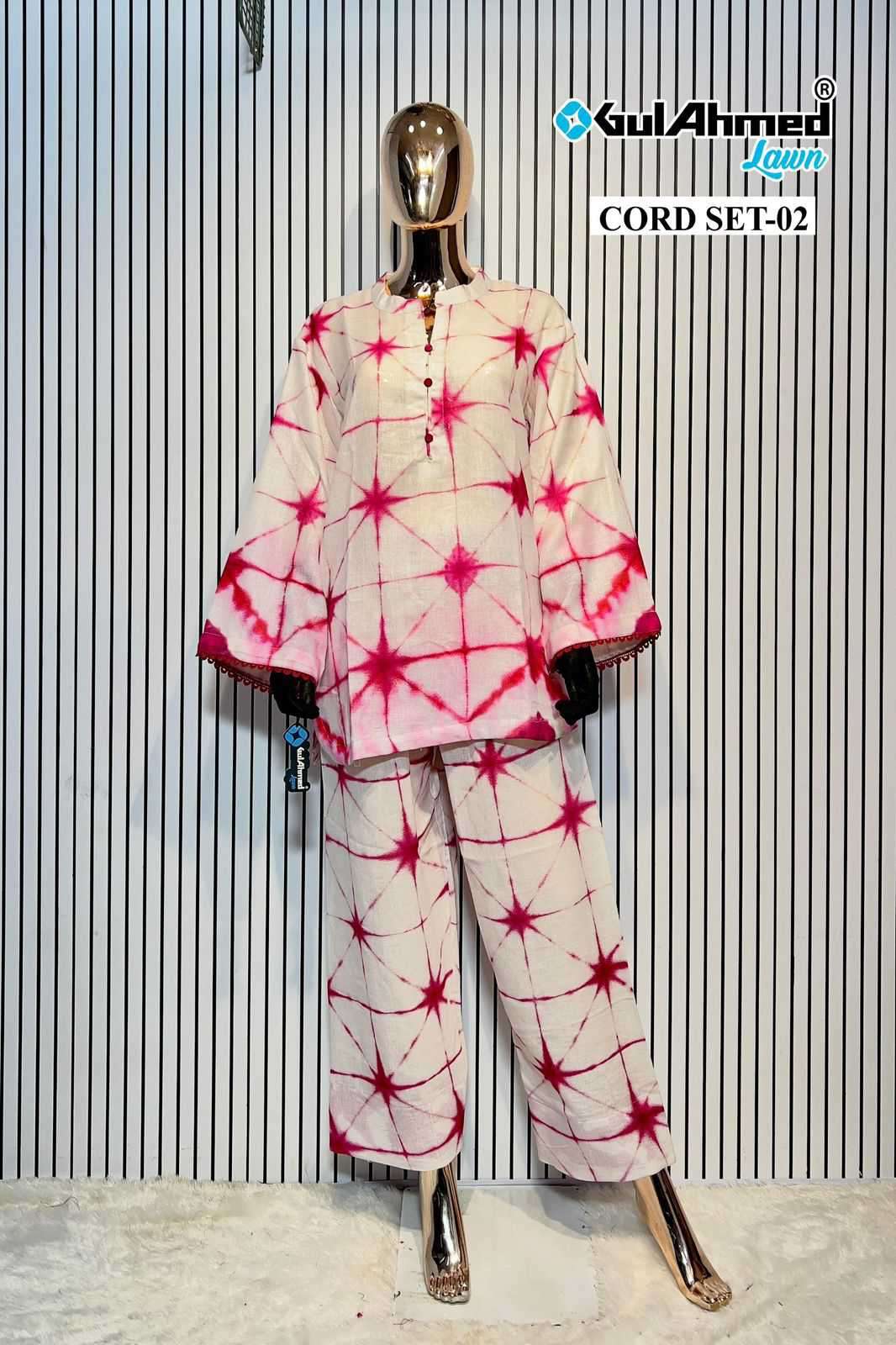 cord set-02 by gull aahmed casual wear cotton linene cord set wholesaler surat