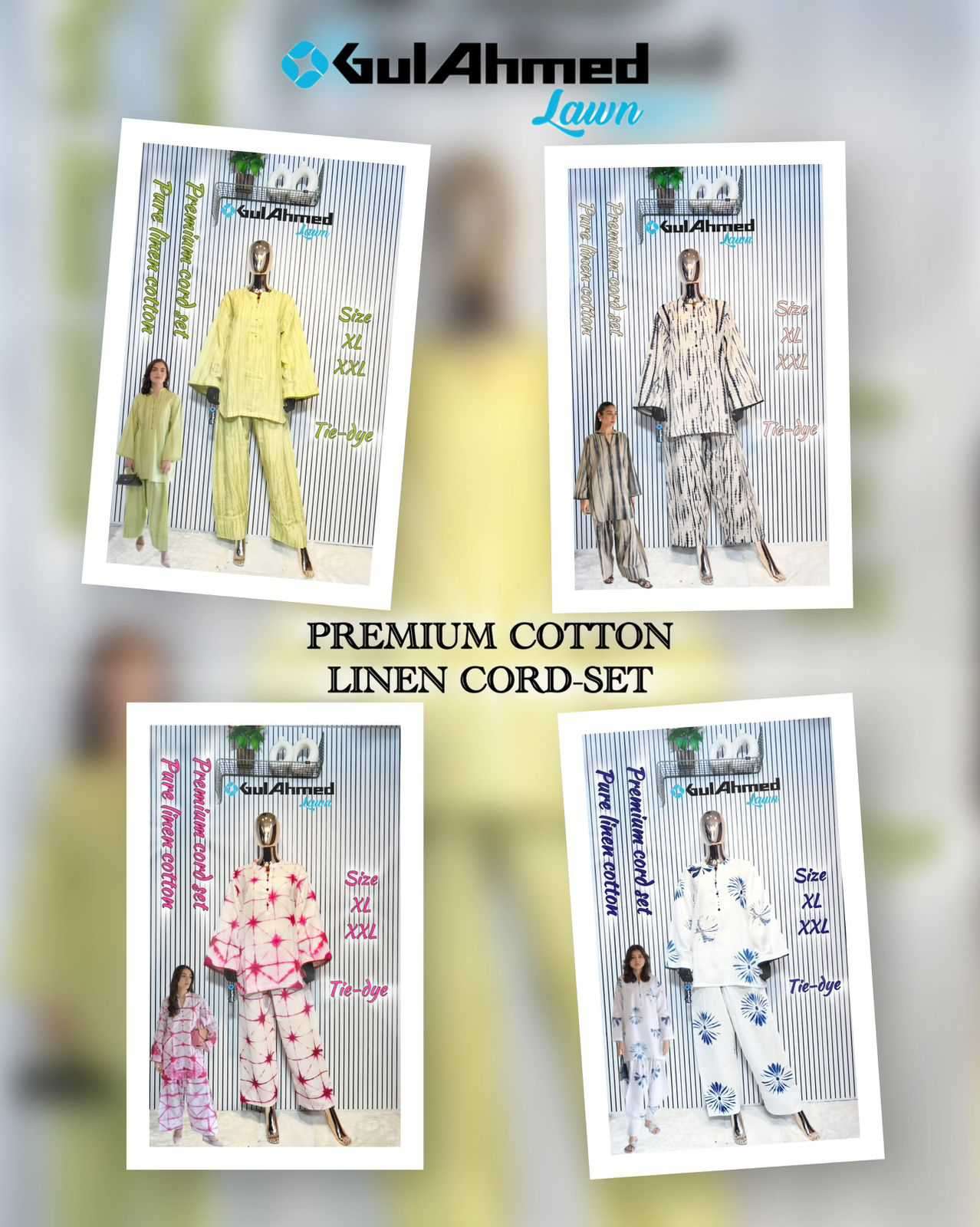 cord set-02 by gull aahmed casual wear cotton linene cord set wholesaler surat