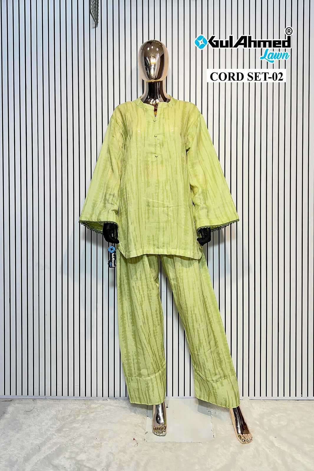 cord set-02 by gull aahmed casual wear cotton linene cord set wholesaler surat