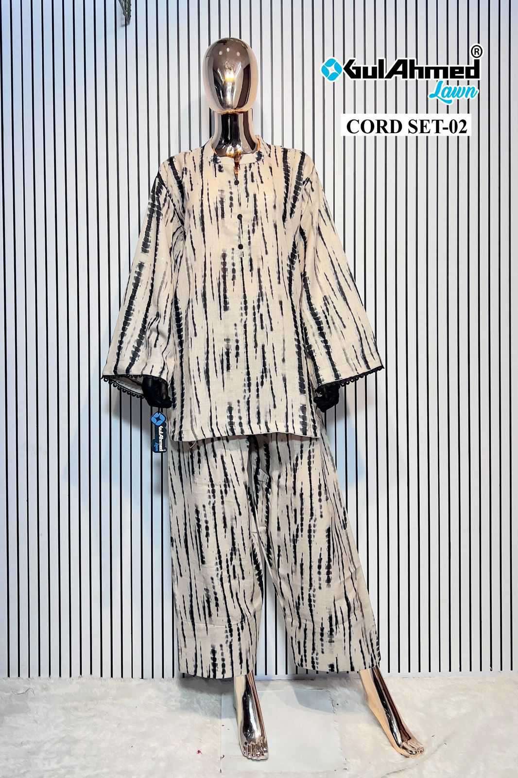 cord set-02 by gull aahmed casual wear cotton linene cord set wholesaler surat