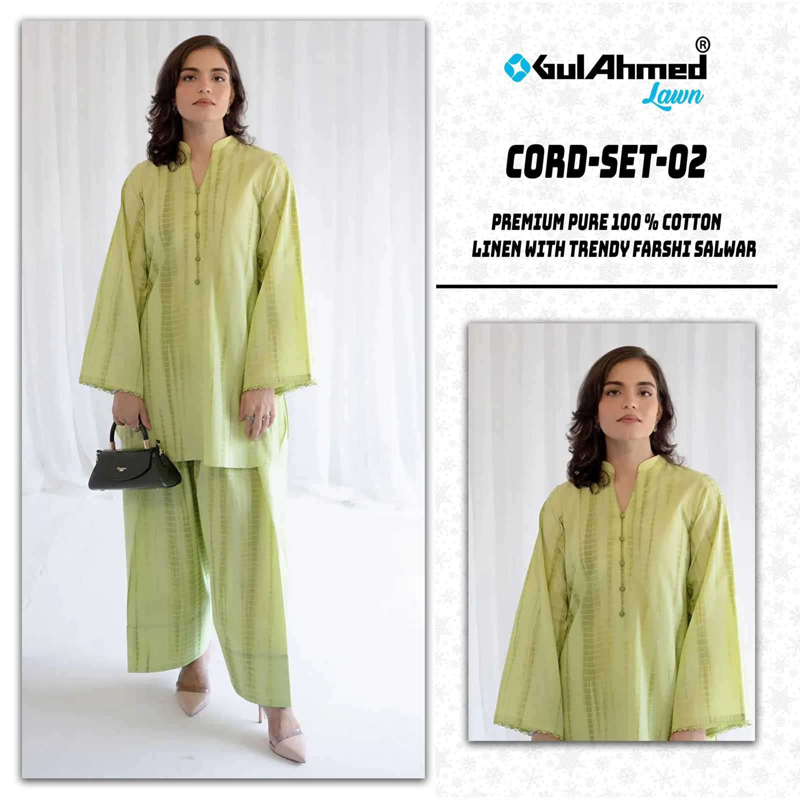cord set-02 by gull aahmed casual wear cotton linene cord set wholesaler surat