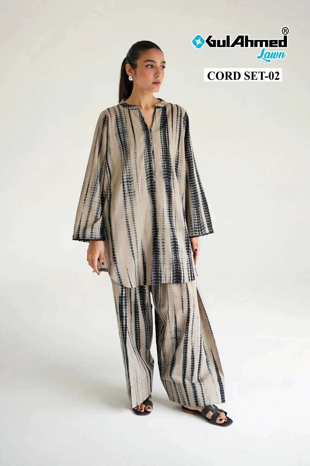 cord set-02 by gull aahmed casual wear cotton linene cord set wholesaler surat