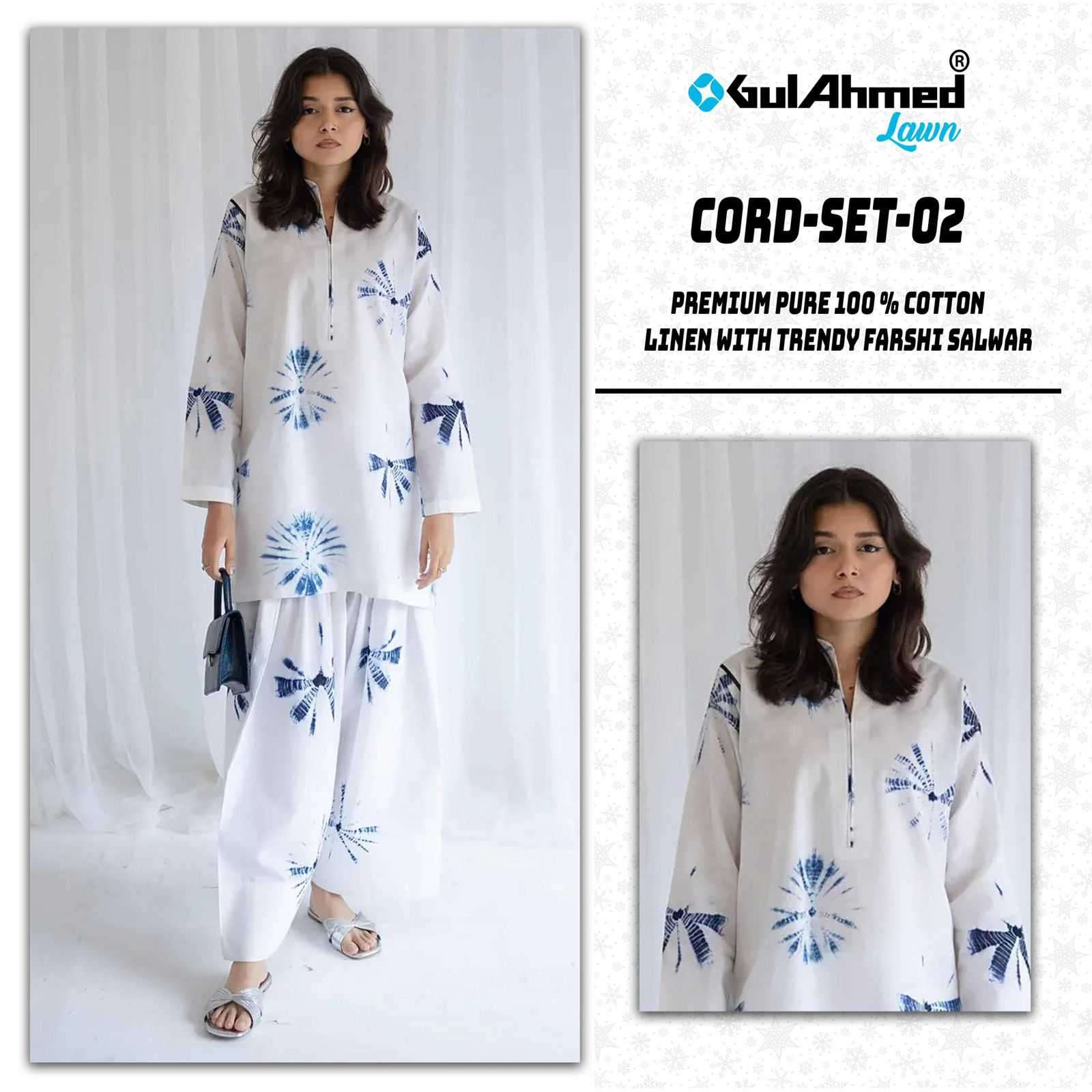 cord set-02 by gull aahmed casual wear cotton linene cord set wholesaler surat