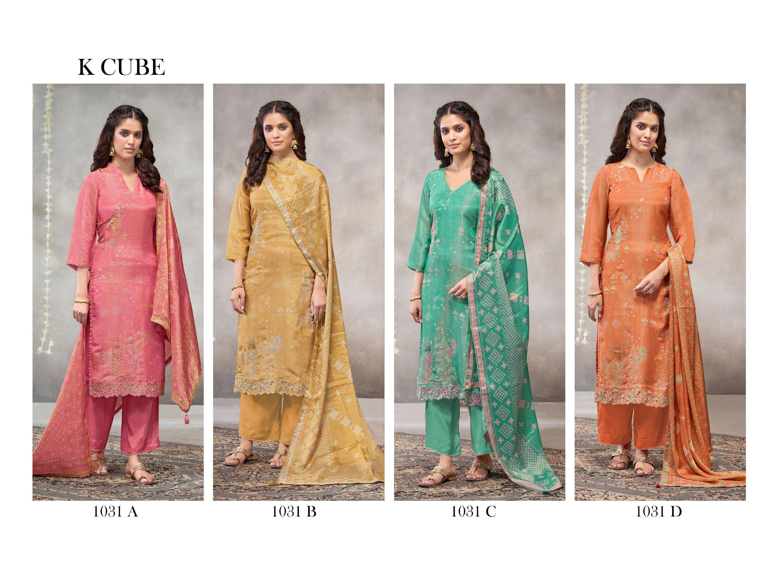 falak by k cube colors exclusive designer casual wear salwar suit wholoesaler 