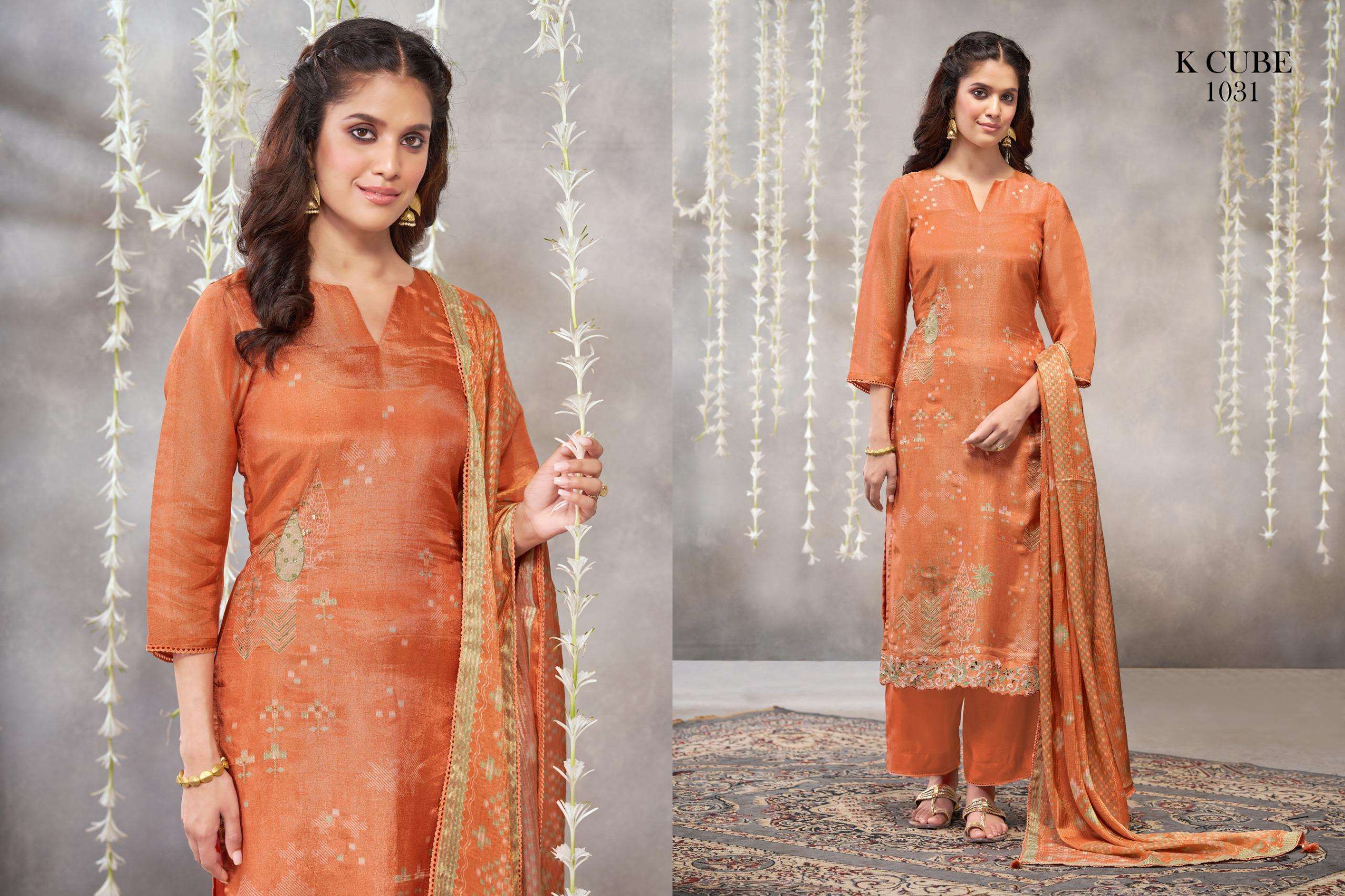 falak by k cube colors exclusive designer casual wear salwar suit wholoesaler 