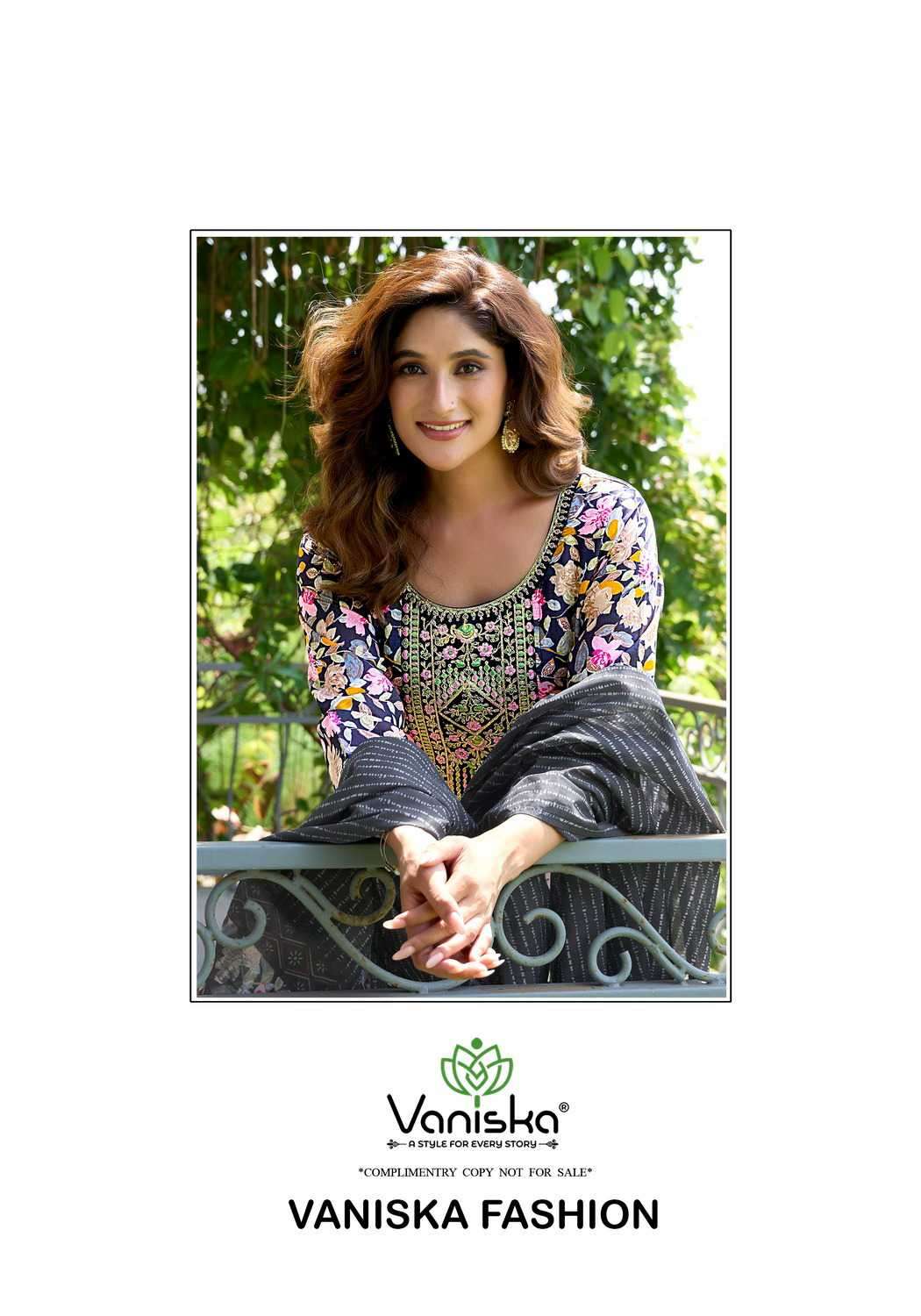 fashion story vol-1 by vaniska colors exclusive designer casual wear readymade kurti supplier 