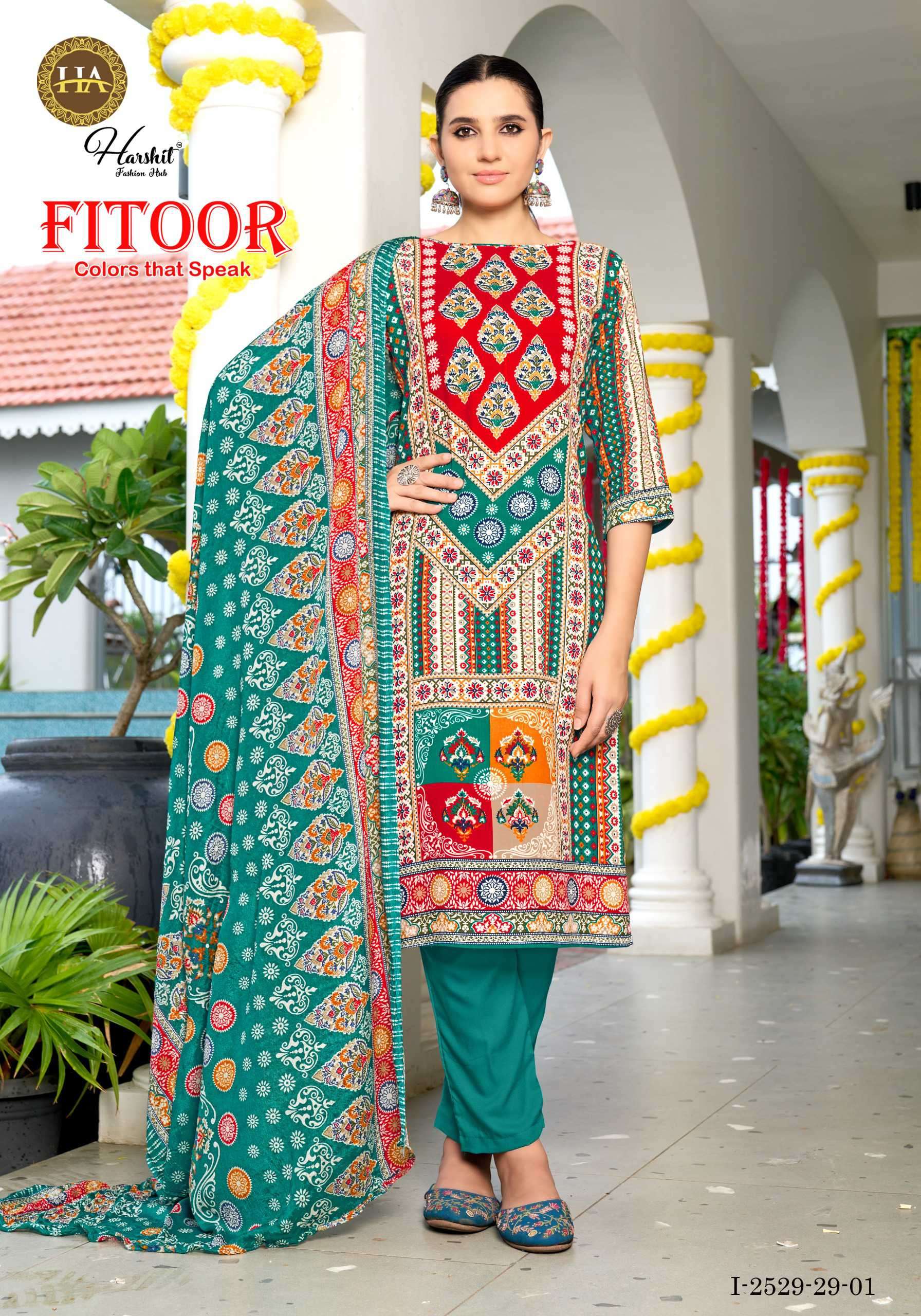fitoor by harshit fashion colors latest designer party wear salwar kameez supplier 