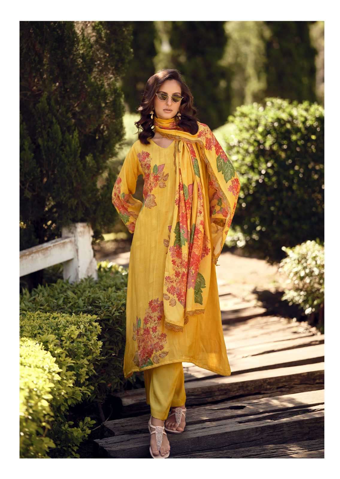 gazab by hermitage latest designer digital print with handwork salwar suit wholesaler 