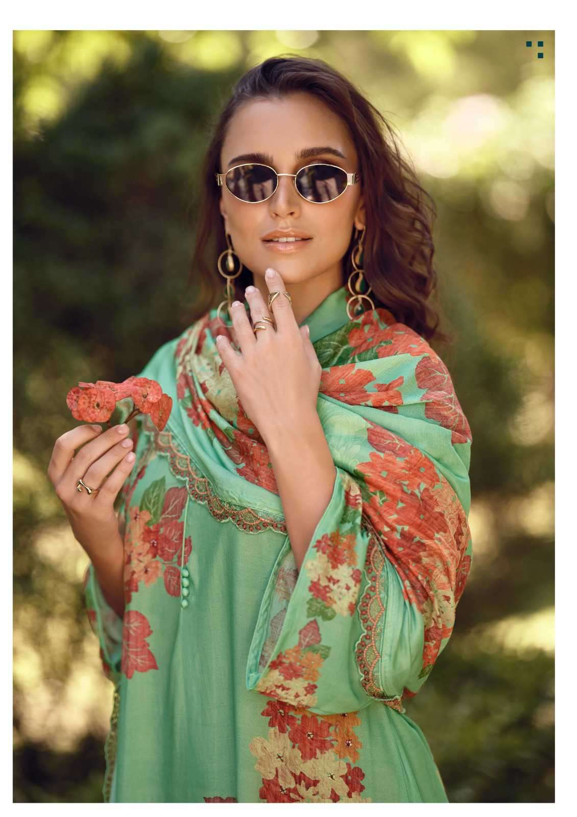 gazab by hermitage latest designer digital print with handwork salwar suit wholesaler 