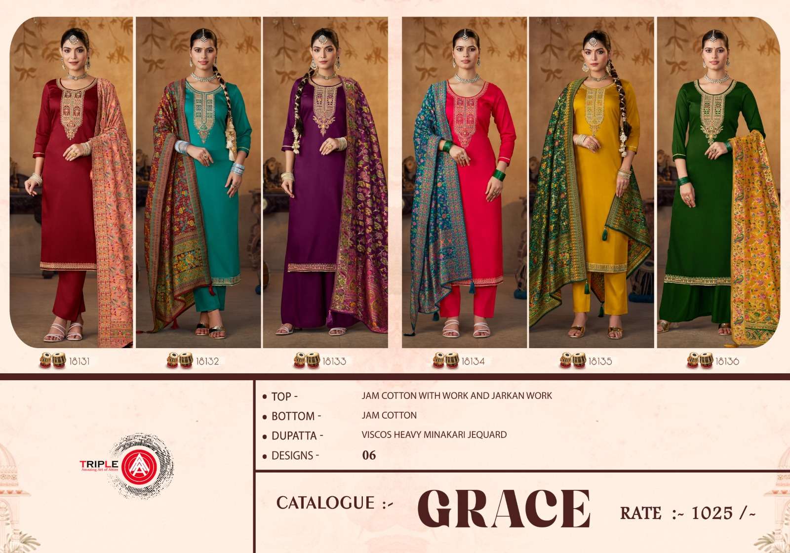 grace by four dots colors exclusive designer party wear saolwar suit supplier 