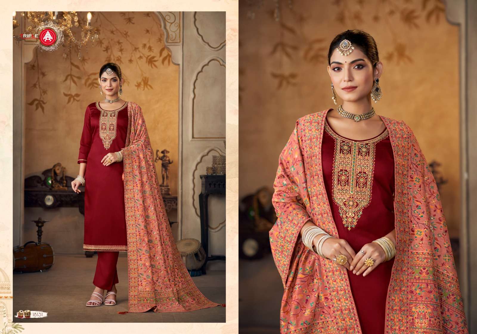 grace by four dots colors exclusive designer party wear saolwar suit supplier 