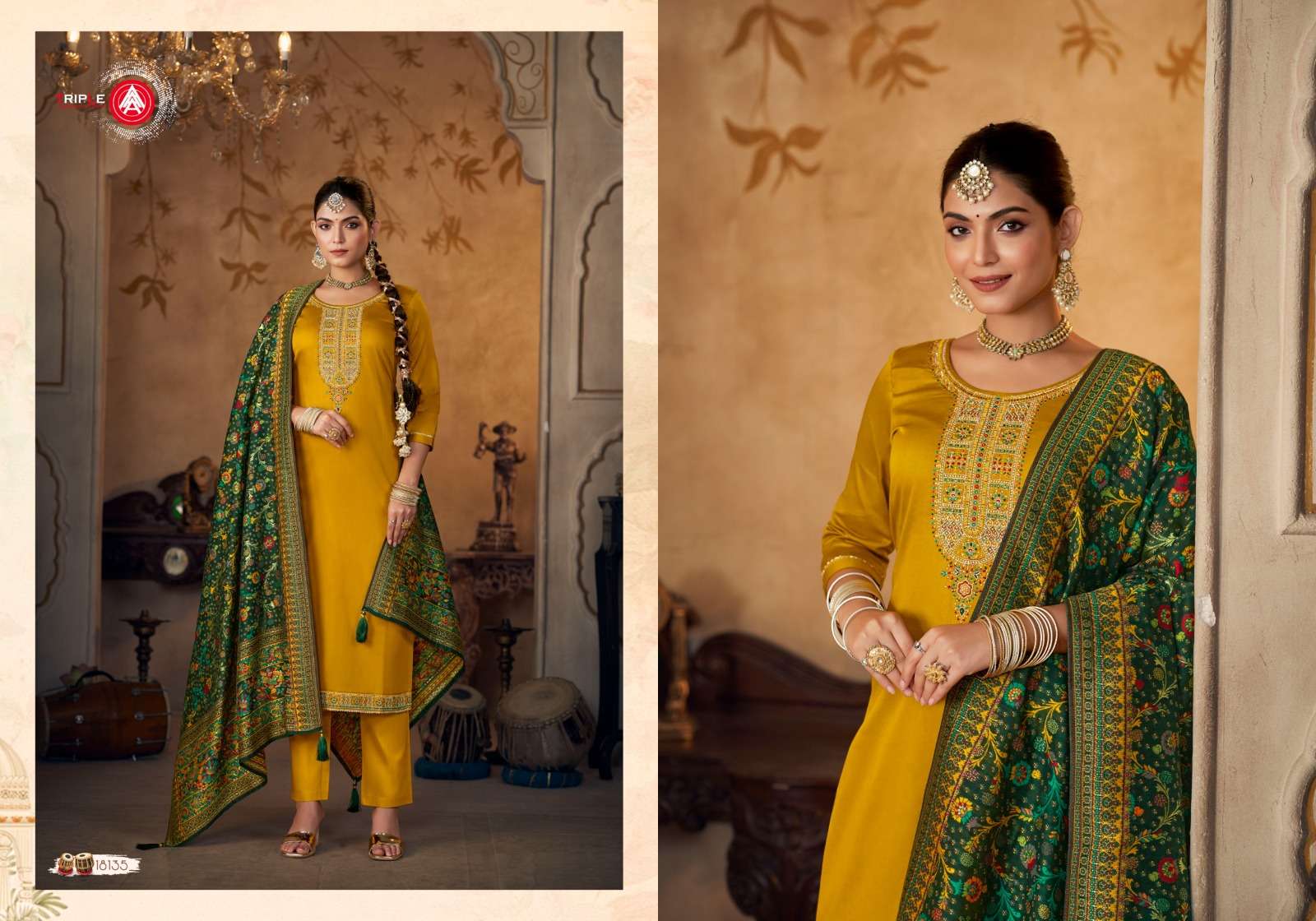 grace by four dots colors exclusive designer party wear saolwar suit supplier 