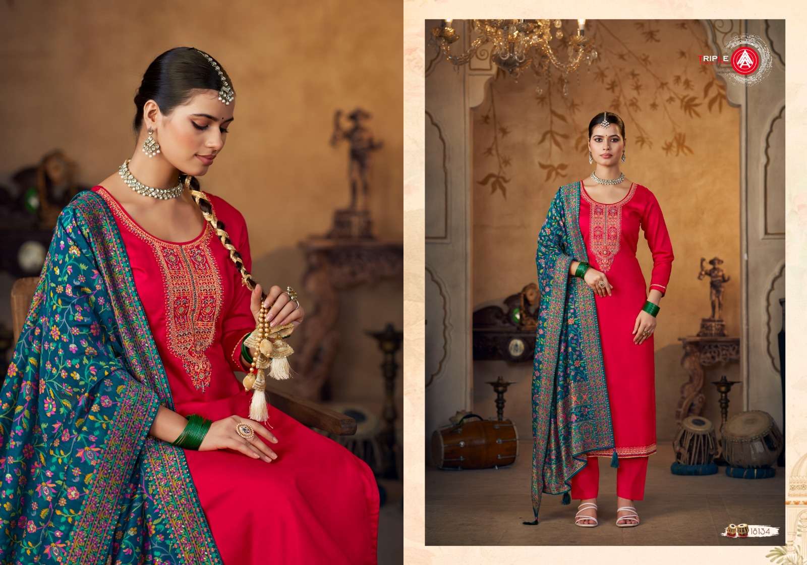 grace by four dots colors exclusive designer party wear saolwar suit supplier 