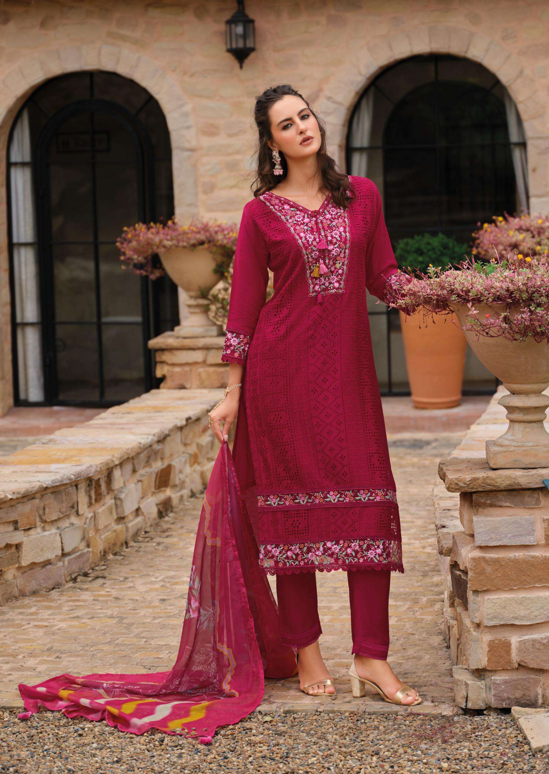 izhaar by lady leela colors heavy embroidered party wear readymade collection buy wholesale dealer surat