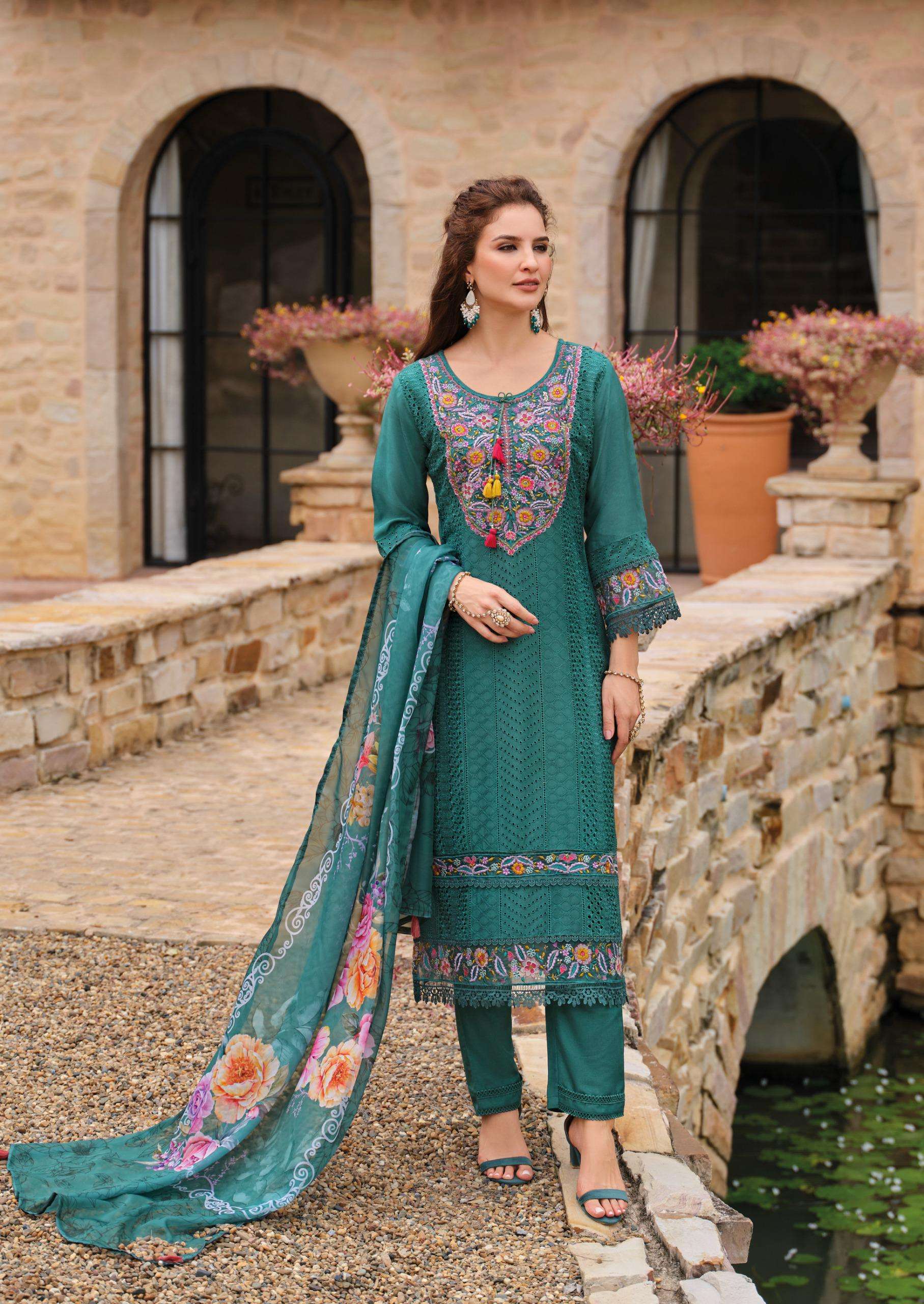 izhaar by lady leela colors heavy embroidered party wear readymade collection buy wholesale dealer surat