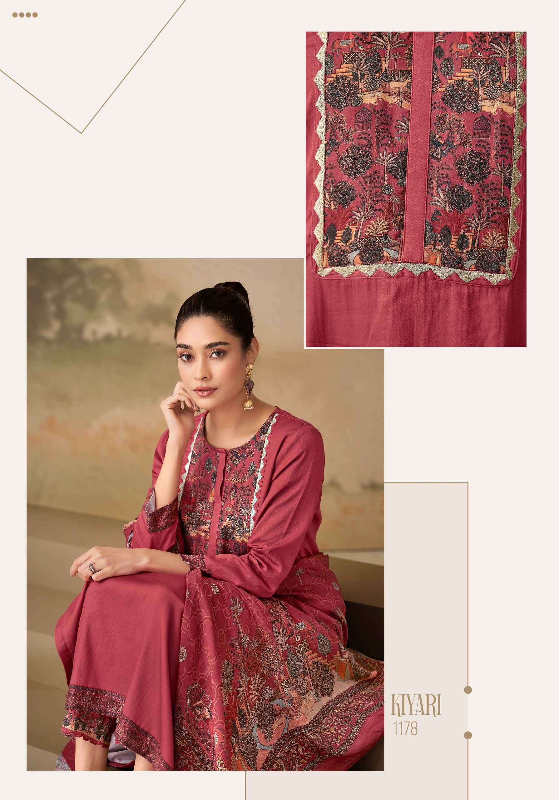 kiyari by sudriti colors digital printed designer salwar kameez wholesaler surat