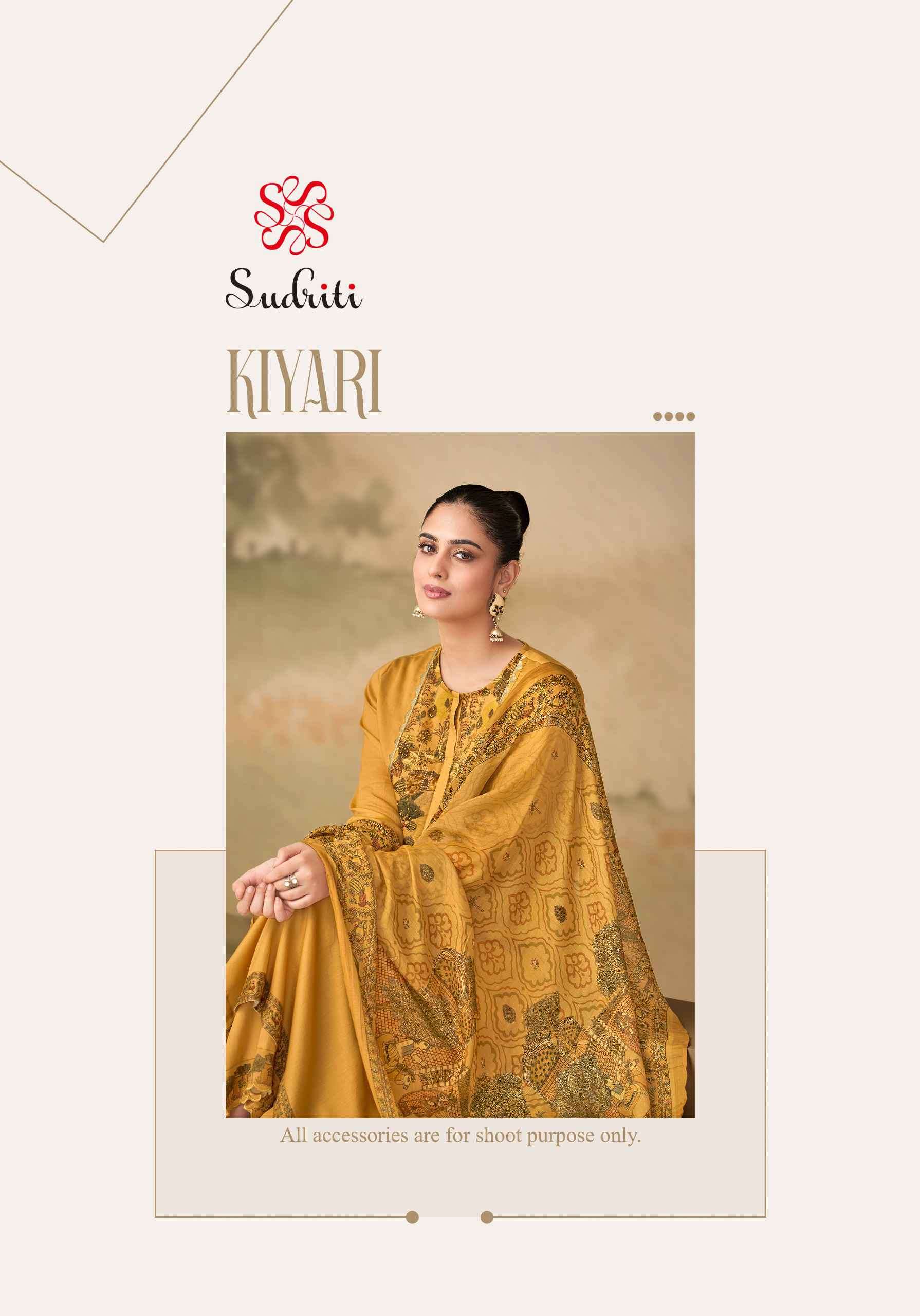 kiyari by sudriti colors digital printed designer salwar kameez wholesaler surat