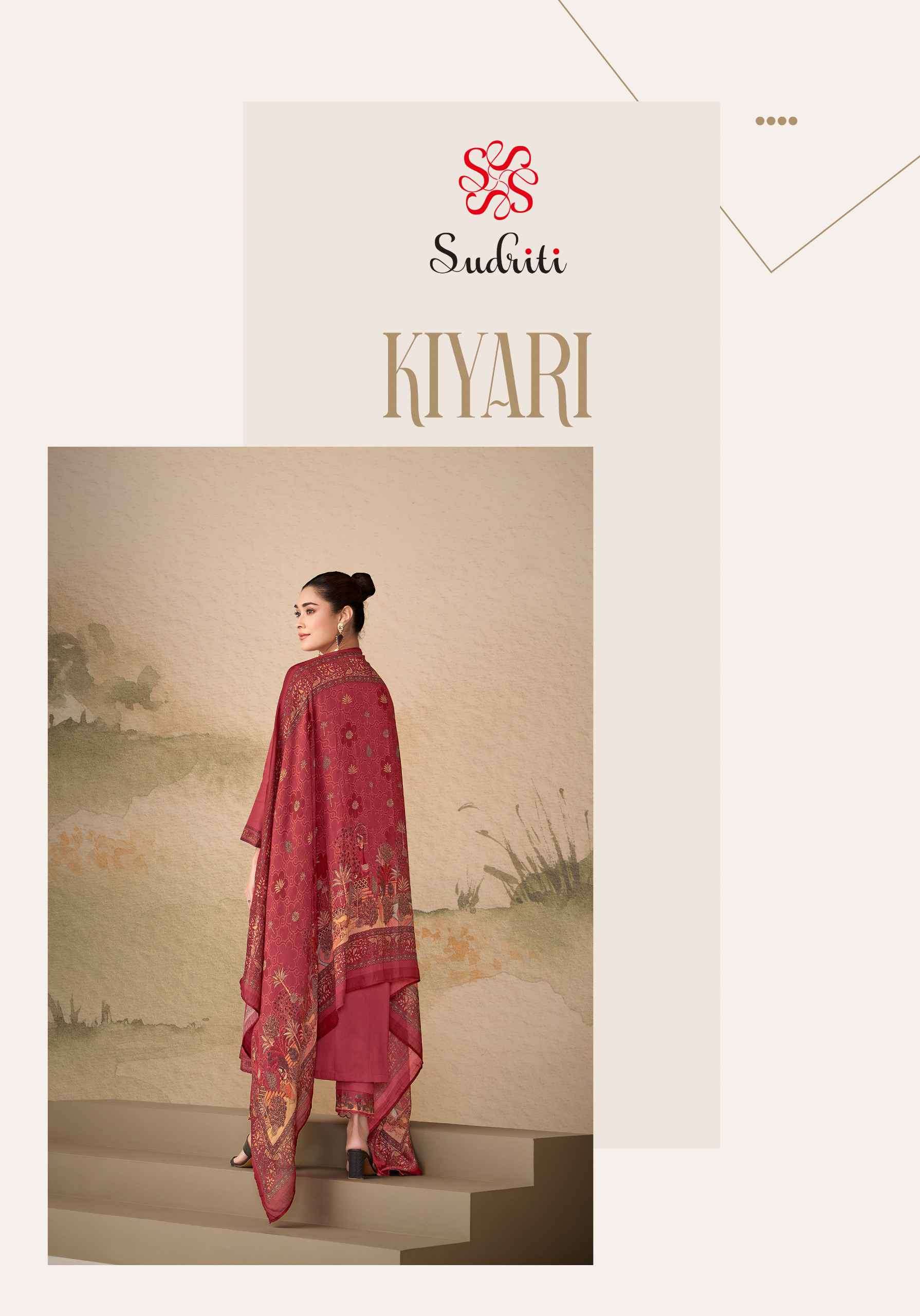 kiyari by sudriti colors digital printed designer salwar kameez wholesaler surat