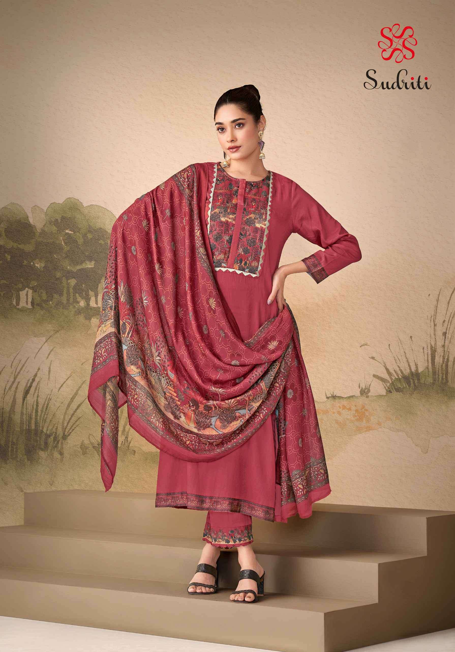 kiyari by sudriti colors digital printed designer salwar kameez wholesaler surat