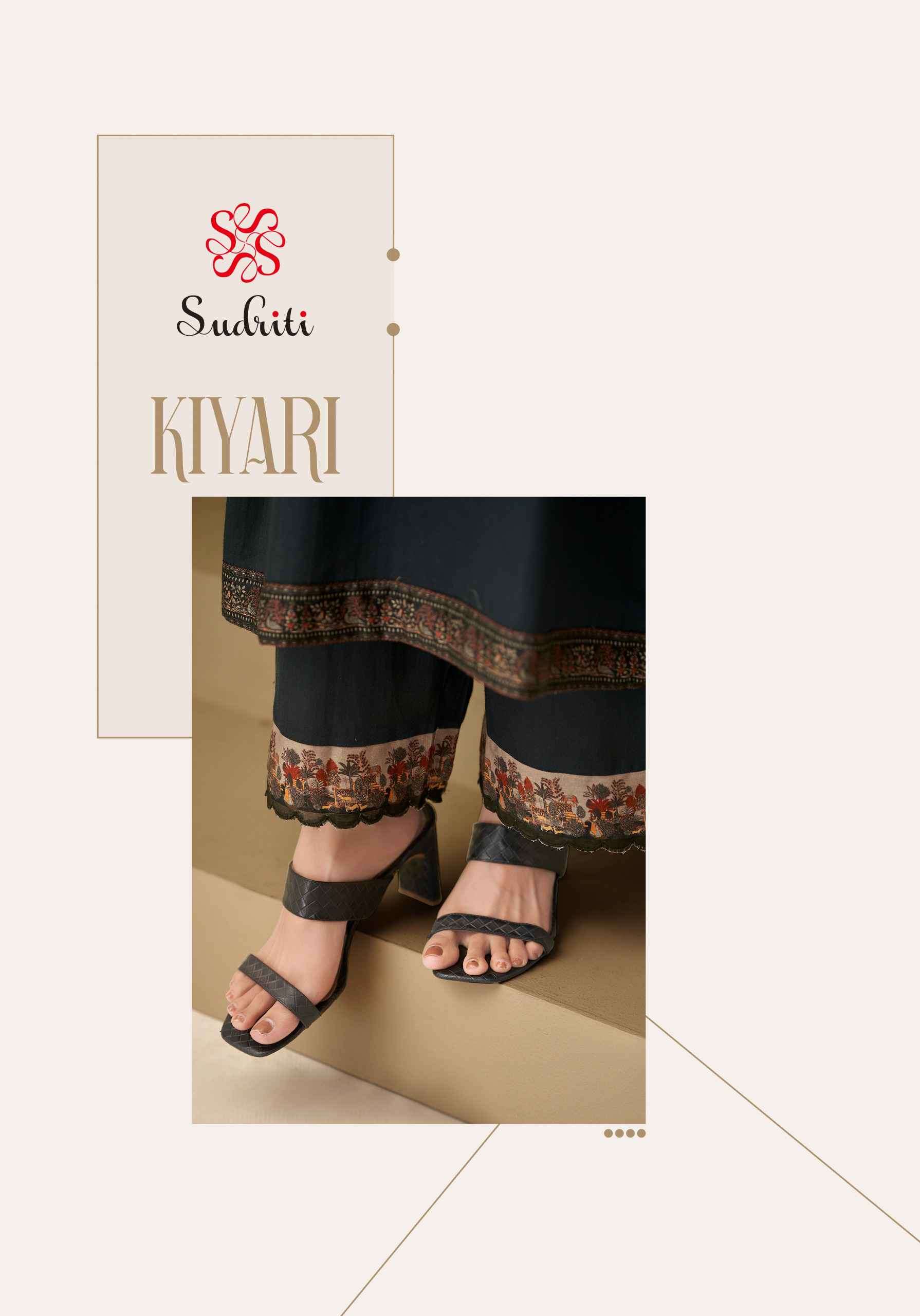 kiyari by sudriti colors digital printed designer salwar kameez wholesaler surat