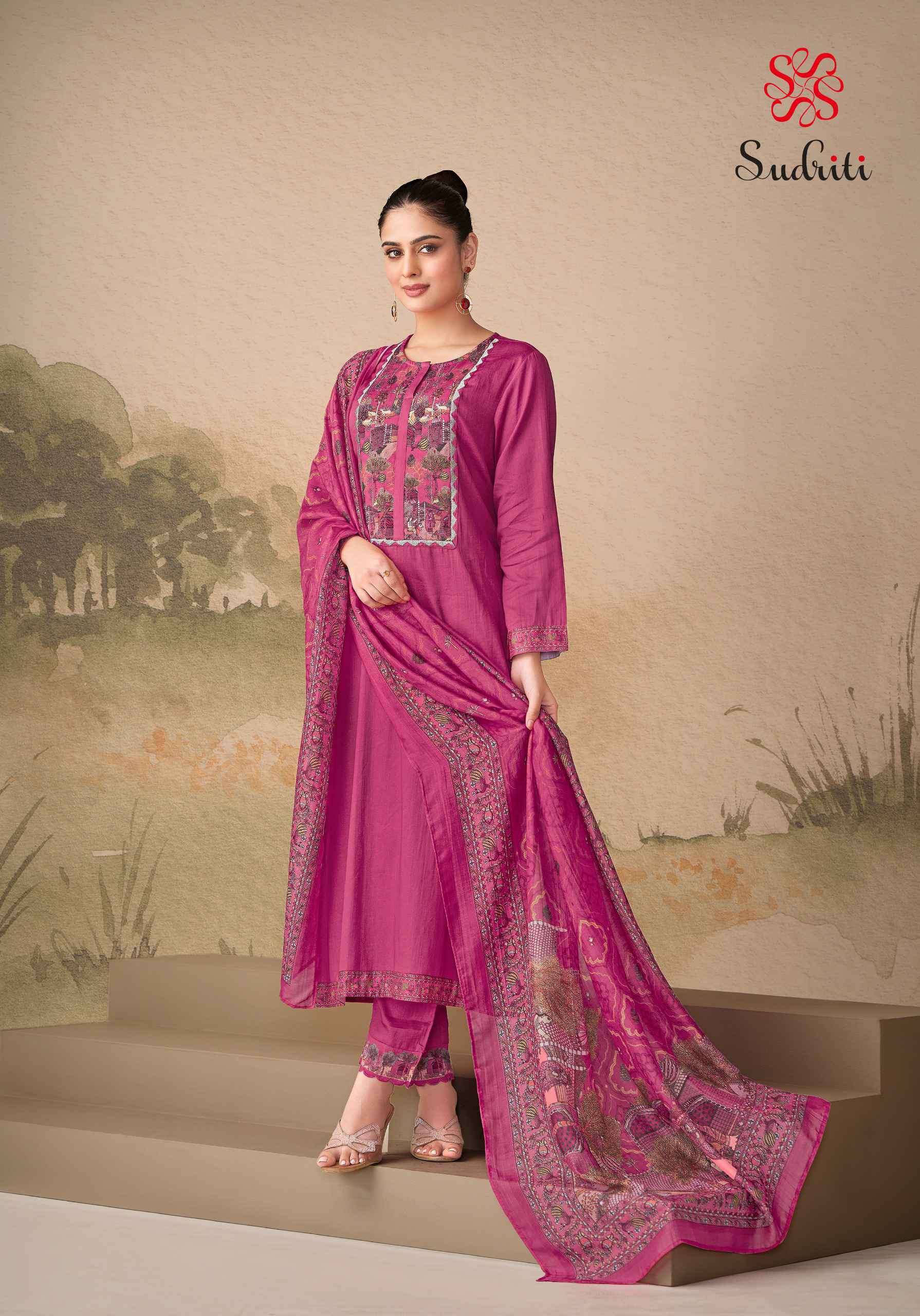kiyari by sudriti colors digital printed designer salwar kameez wholesaler surat