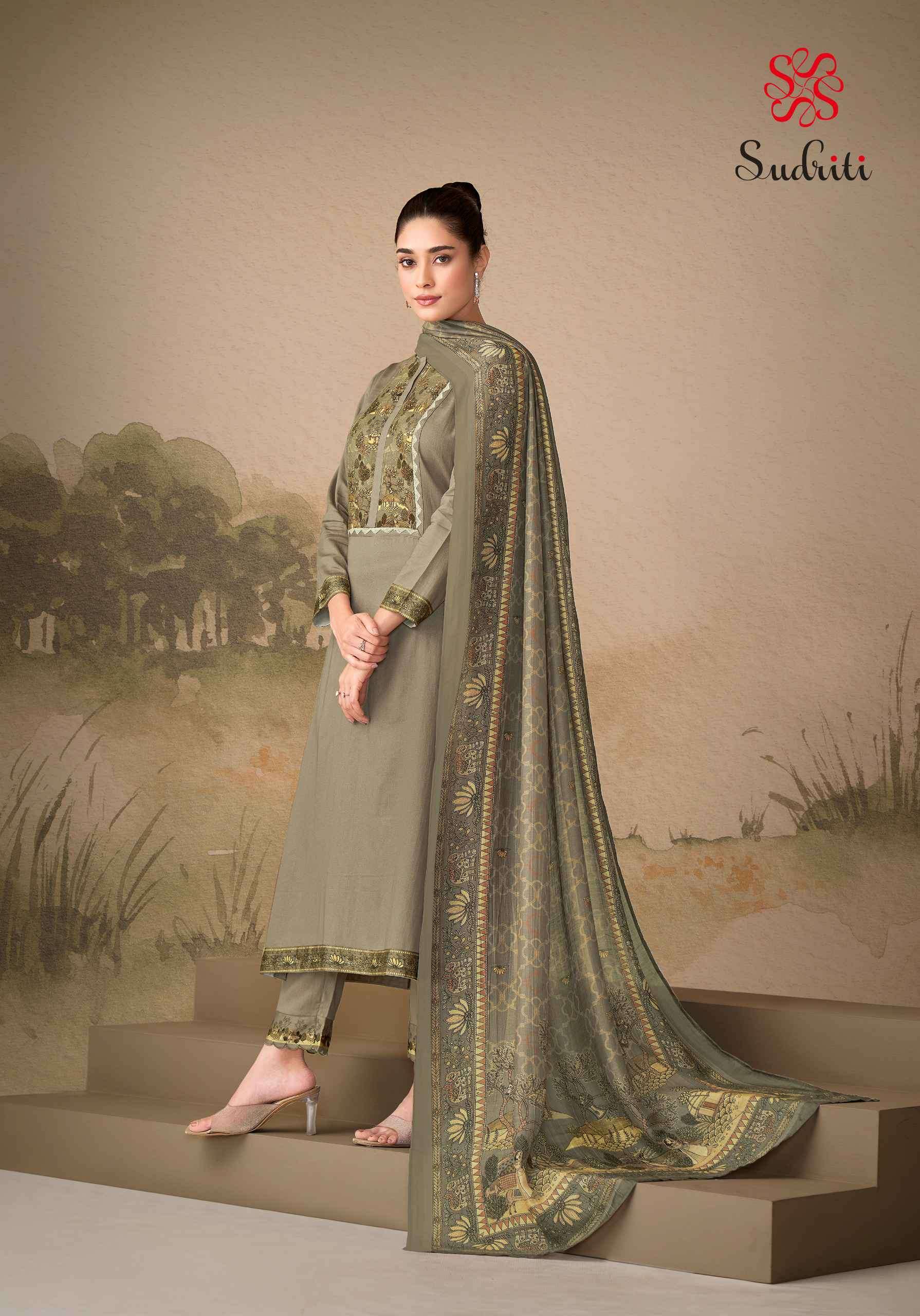 kiyari by sudriti colors digital printed designer salwar kameez wholesaler surat