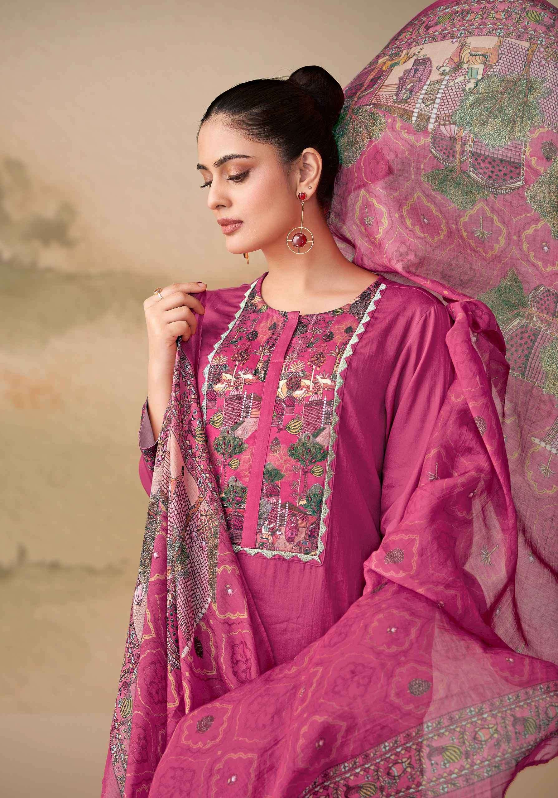 kiyari by sudriti colors digital printed designer salwar kameez wholesaler surat
