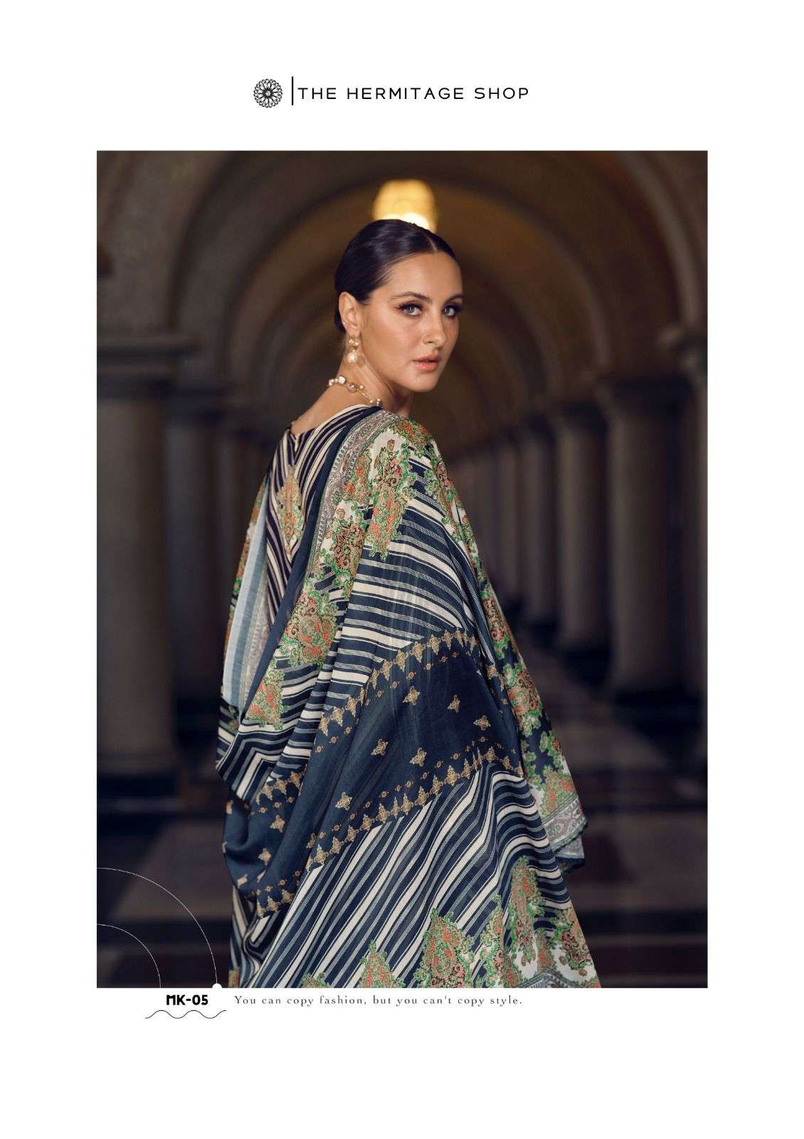 marrakesh by hermitage latest designer jam satin embroidered suit wholesaler surat