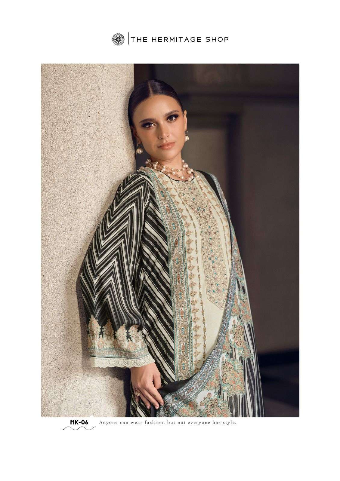 marrakesh by hermitage latest designer jam satin embroidered suit wholesaler surat