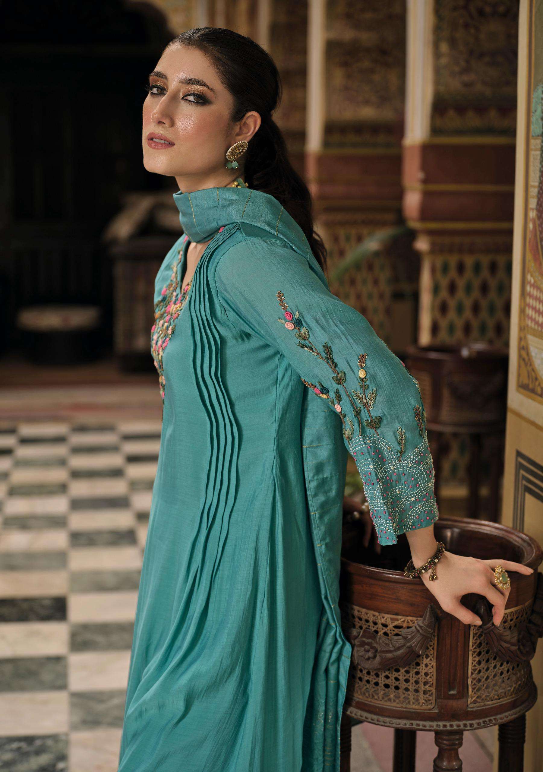 meher by kailee fashion colors exclusive designer festivl wear readymade kurti supplier 