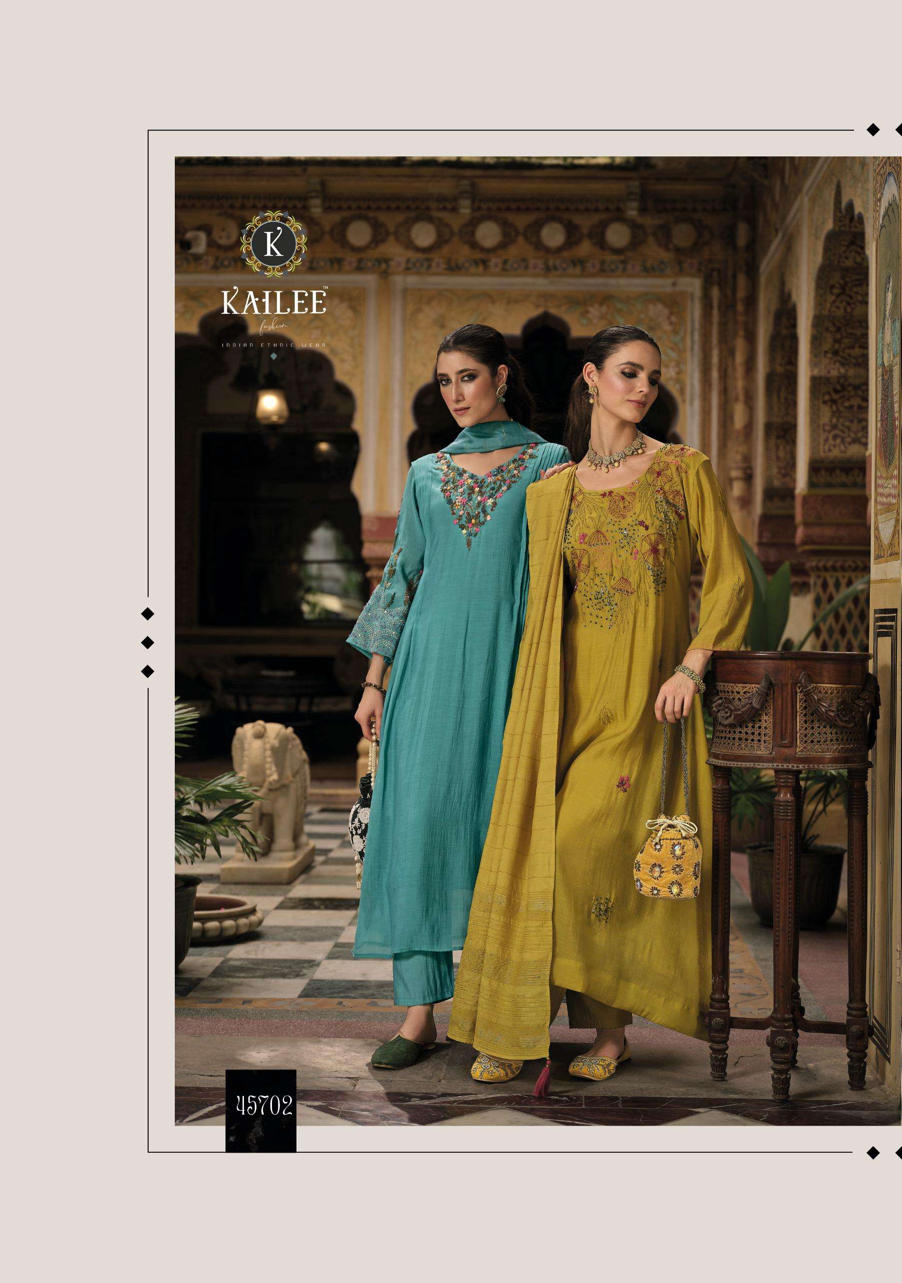 meher by kailee fashion colors exclusive designer festivl wear readymade kurti supplier 