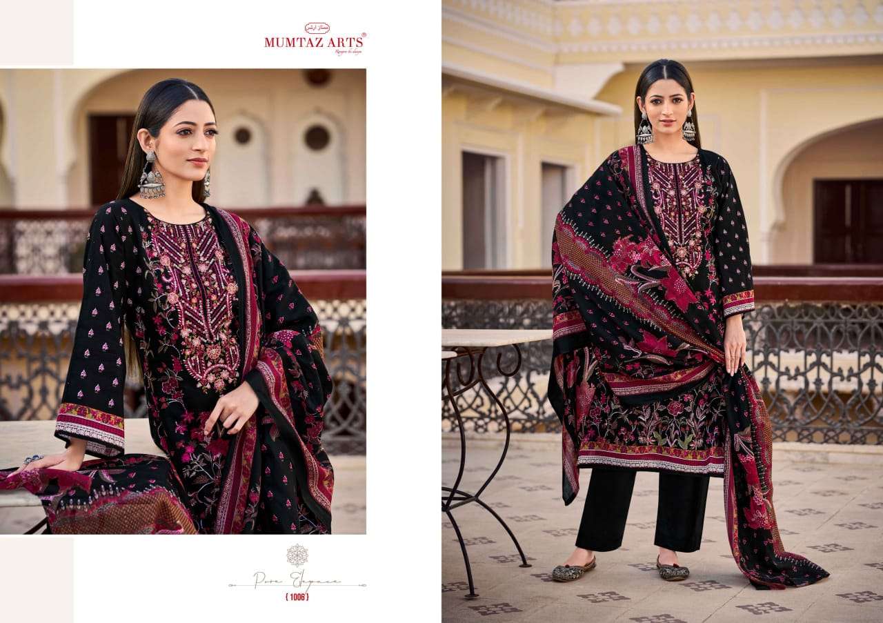 musafir vol-29 by riaz arts colors cotton digital print wtih heavy self embroidered salwar suit supplier 